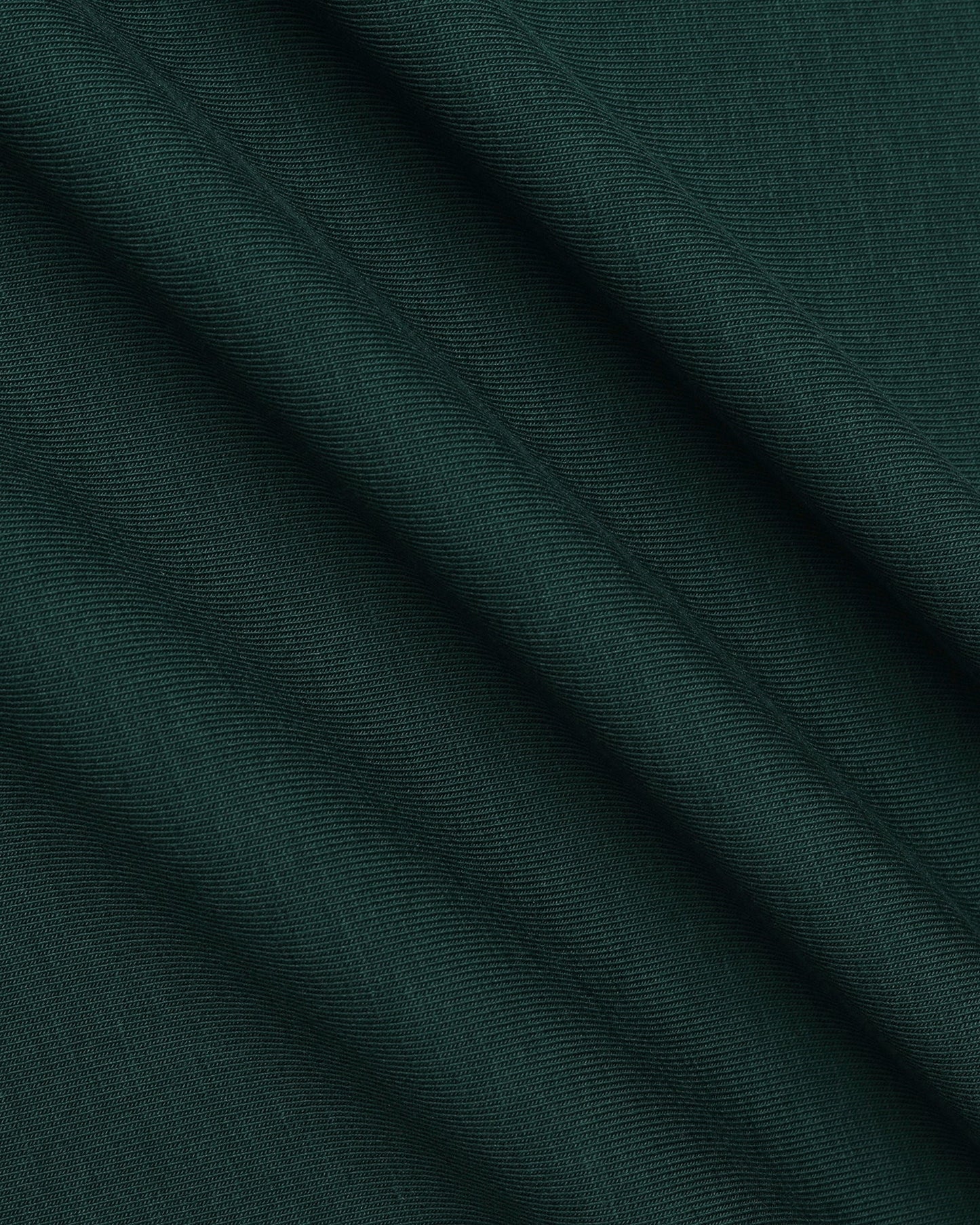 Forest Green Crew Neck Printed T-Shirt - Petunia