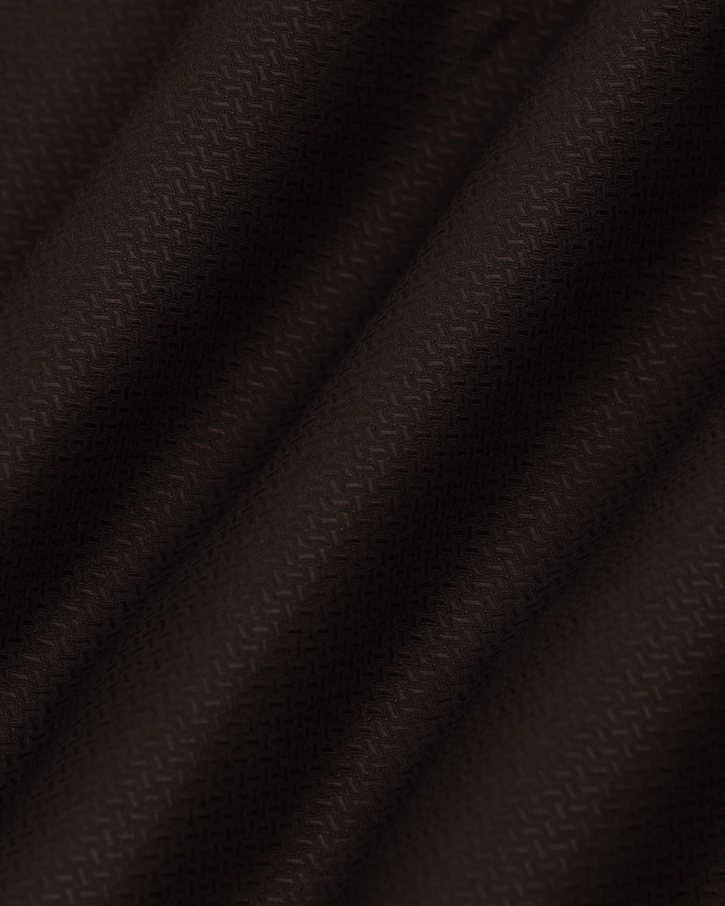 Formal Brown Textured Shirt - Dario