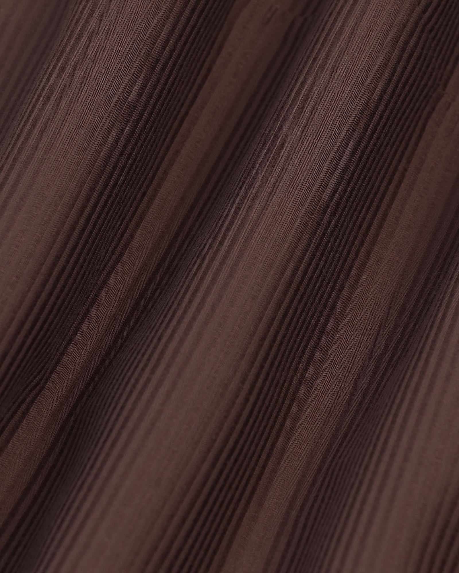 Formal Maroon Stripe Shirt - Merlot