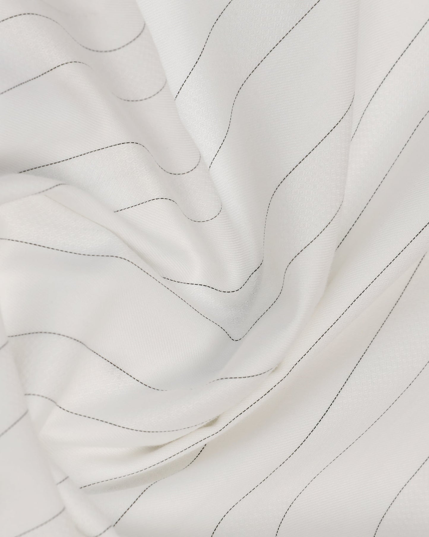 Formal White Stripe Shirt - Austin