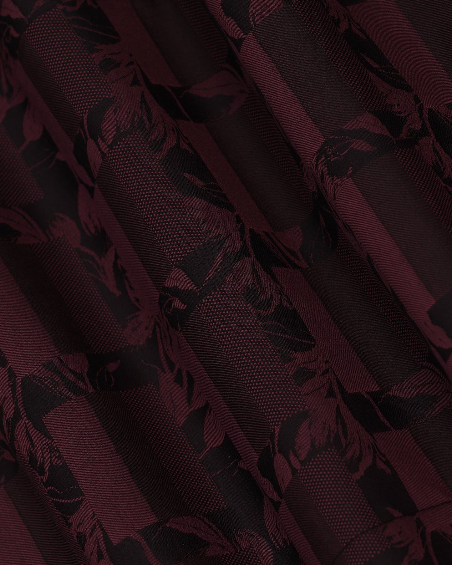 Formal Wine Jacquard Shirt - Latin