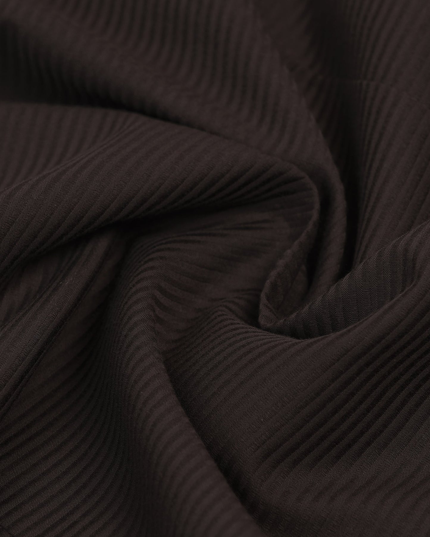 Formal Brown Stripe Shirt - Merlot
