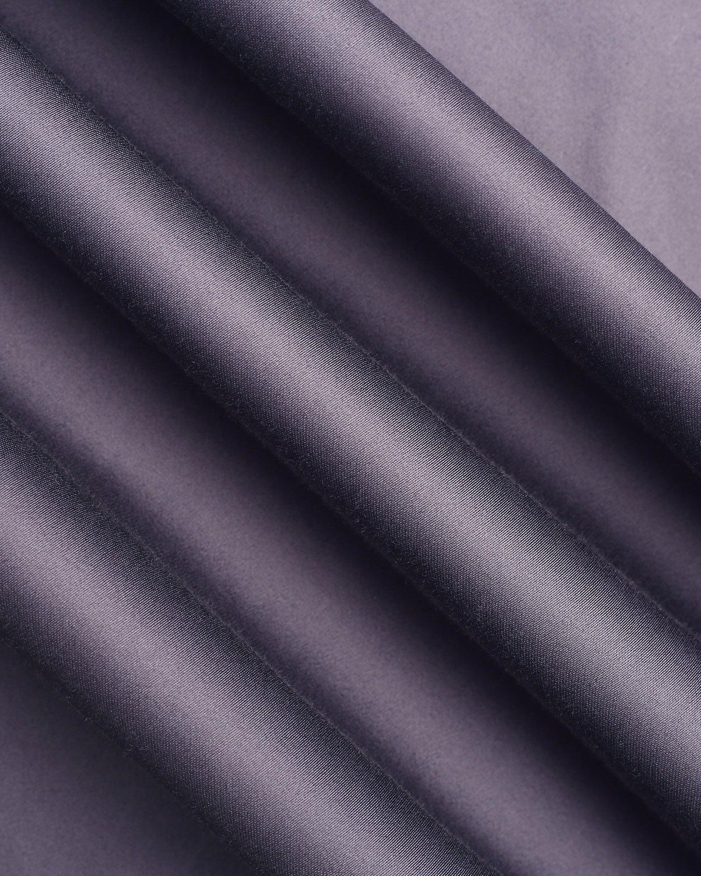 Non Iron Formal Dark Purple Solid Shirt - Rolf