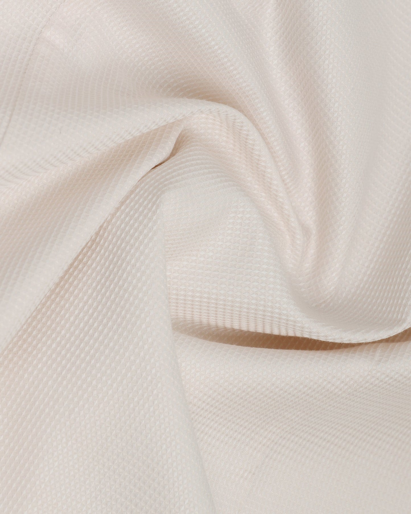 Formal Half Sleeve Yellow Textured Shirt - Pace