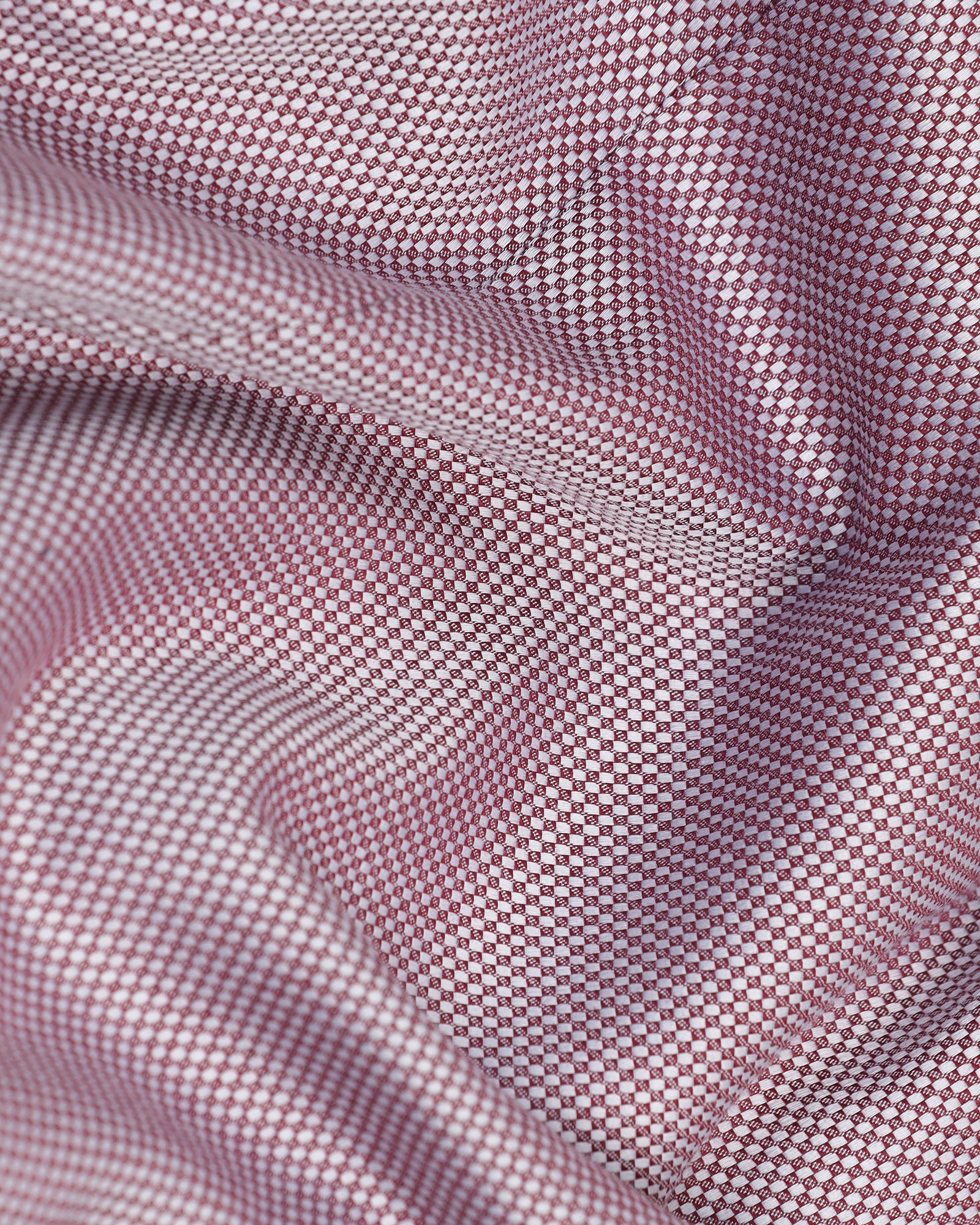 Formal Red Textured Shirt - Quent