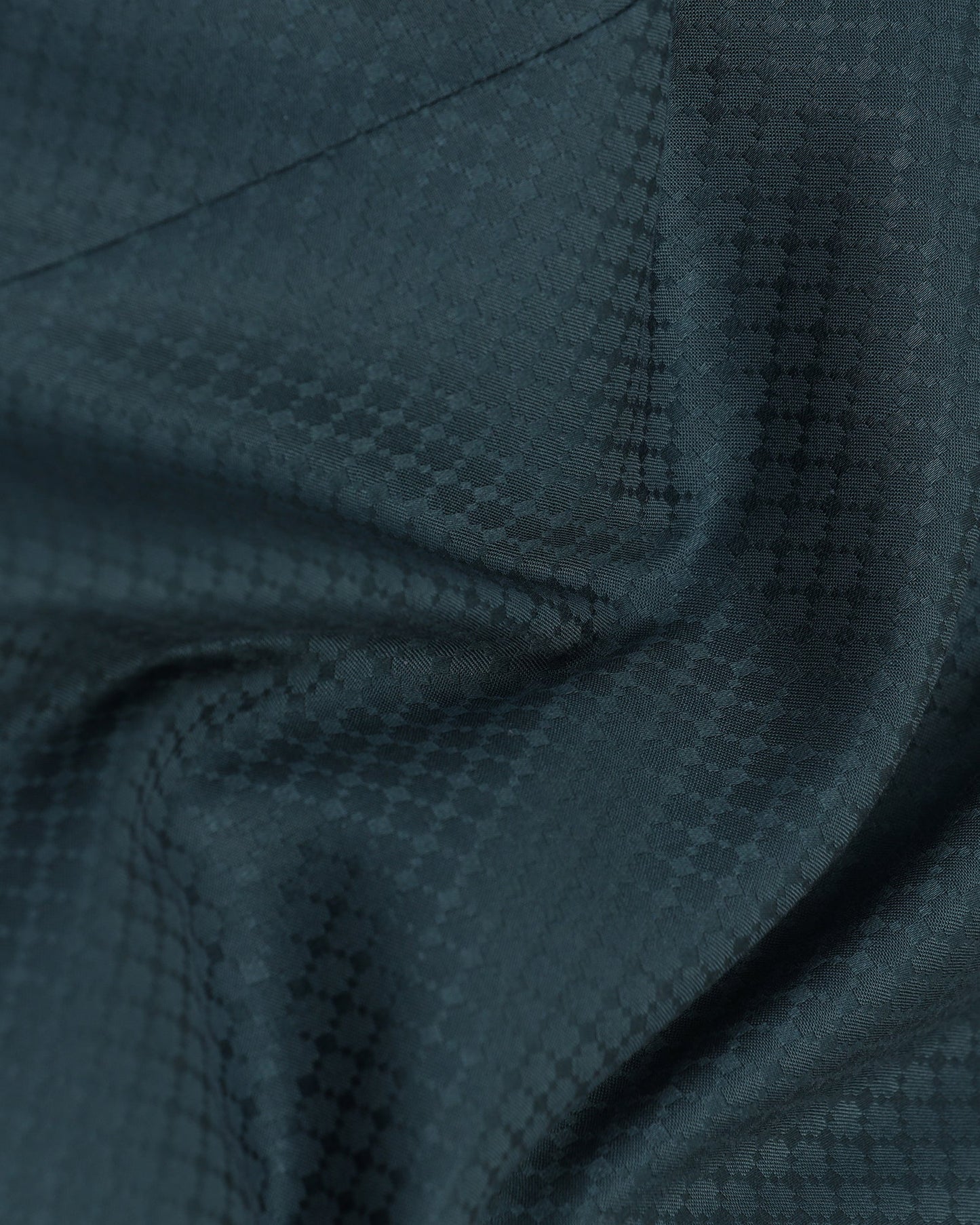 Formal Teal Textured Shirt - Shark