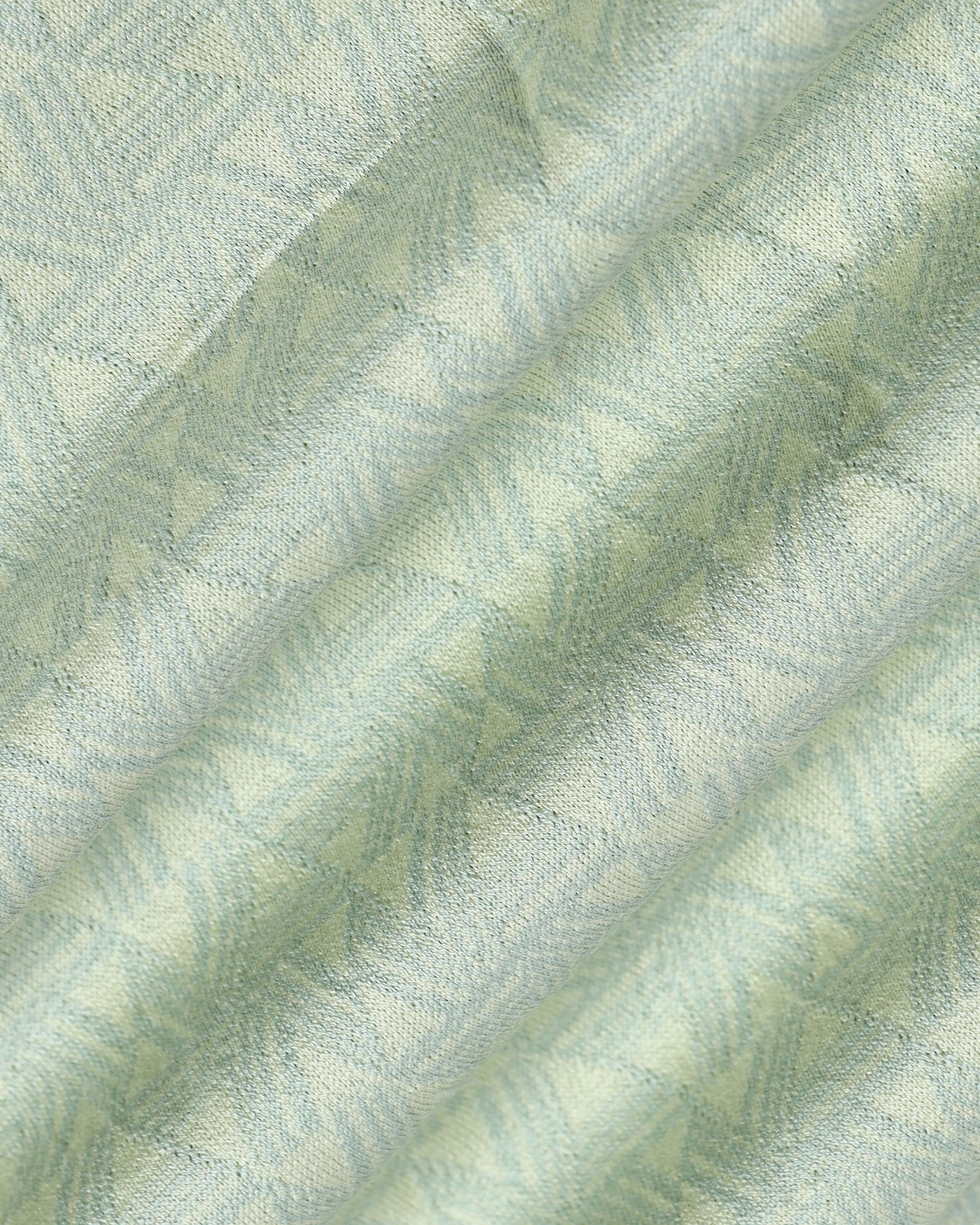 Frost Green Textured Polo - Sky