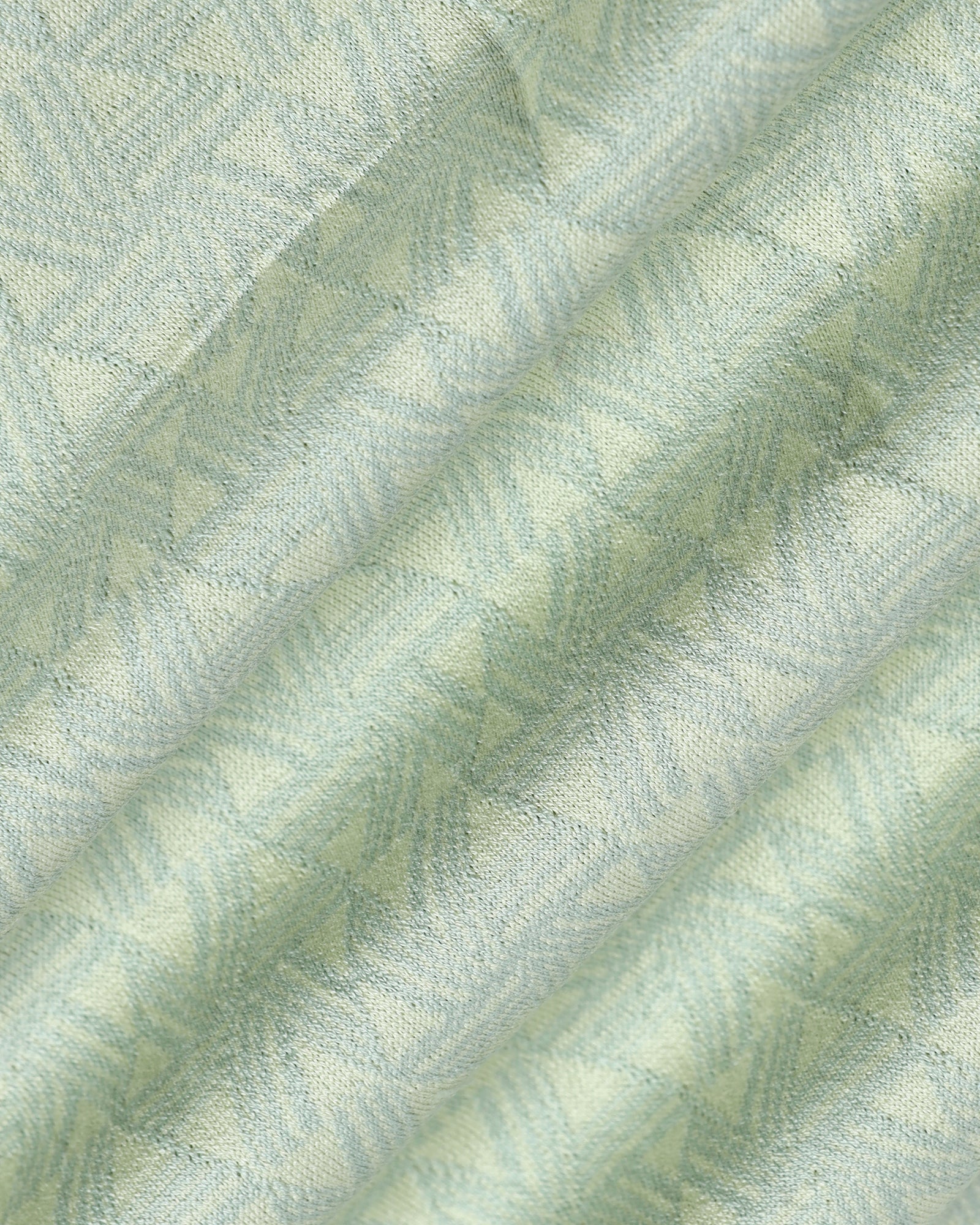 Frost Green Textured Polo - Sky