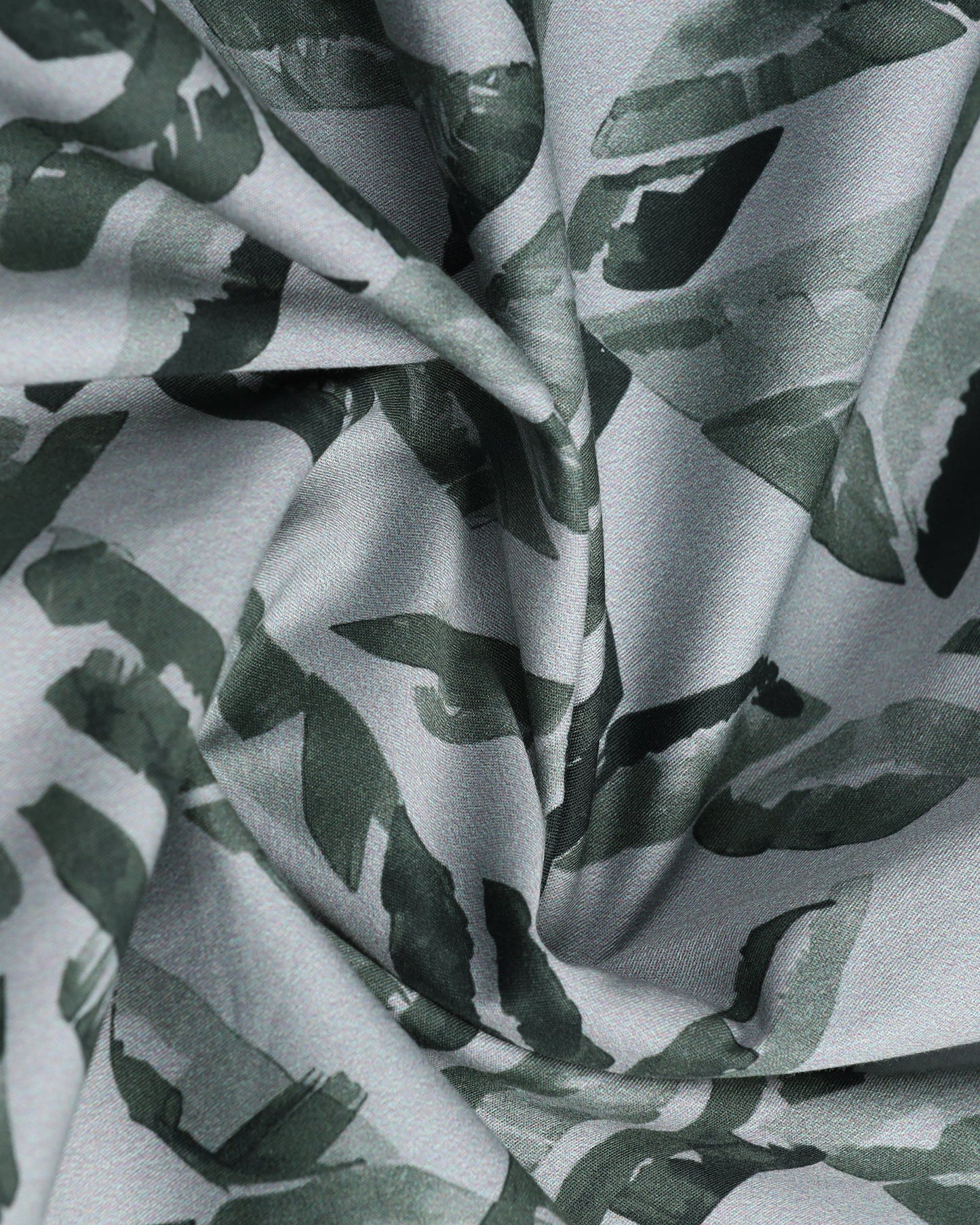 Green Half Sleeve Printed Shirt - Volmer