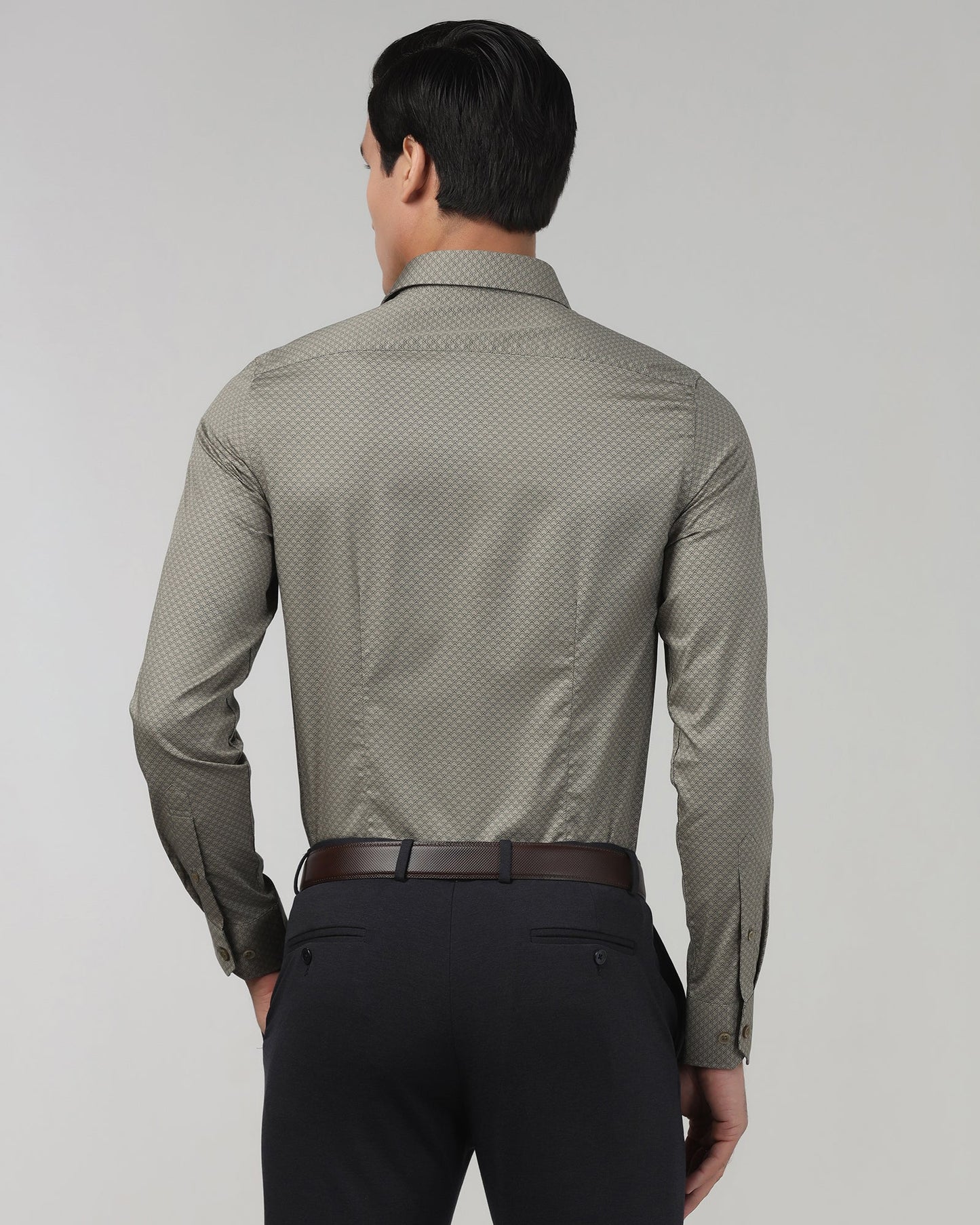 Green Printed Shirt - Alfonzo