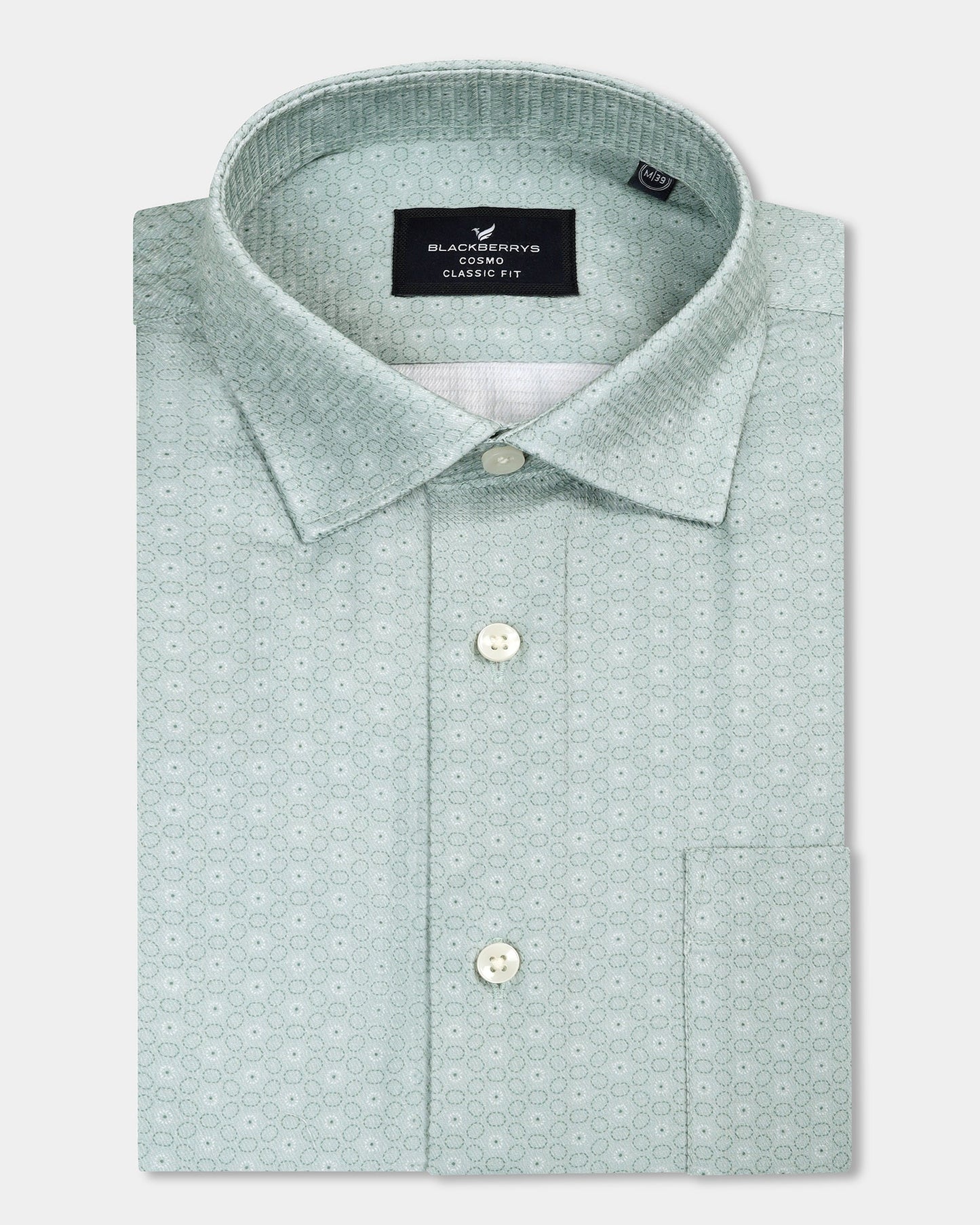 Green Printed Shirt - Anise