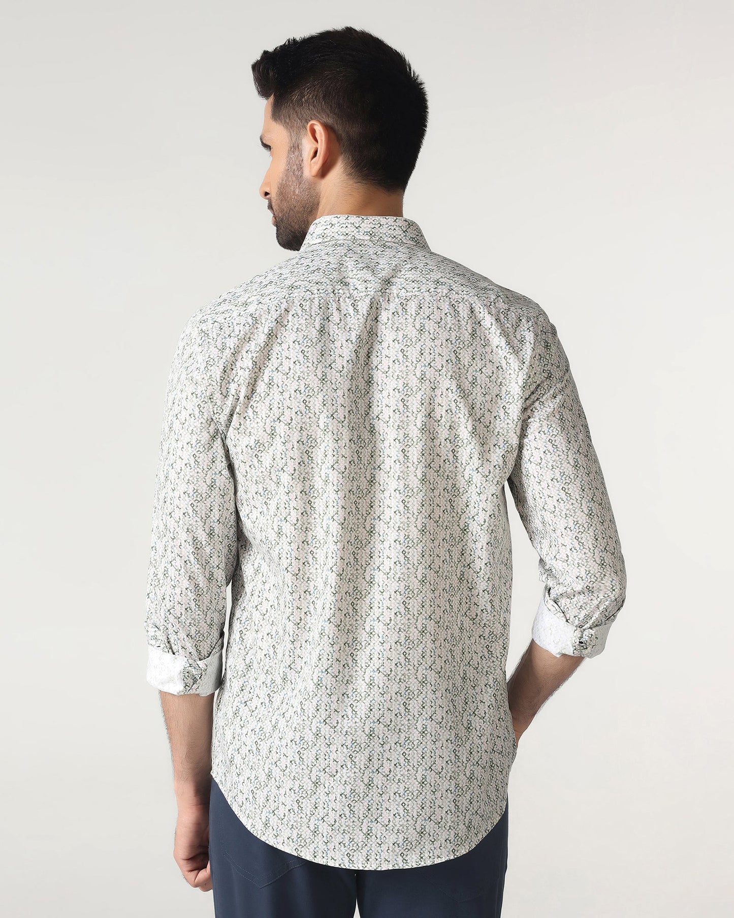 Green Printed Shirt - Emeric