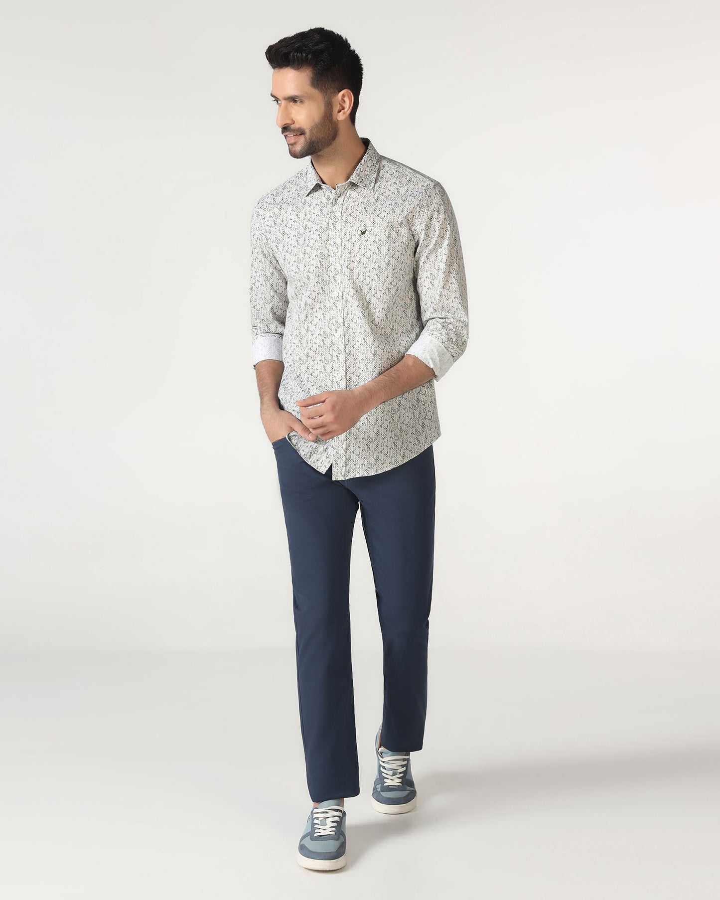 Green Printed Shirt - Emeric