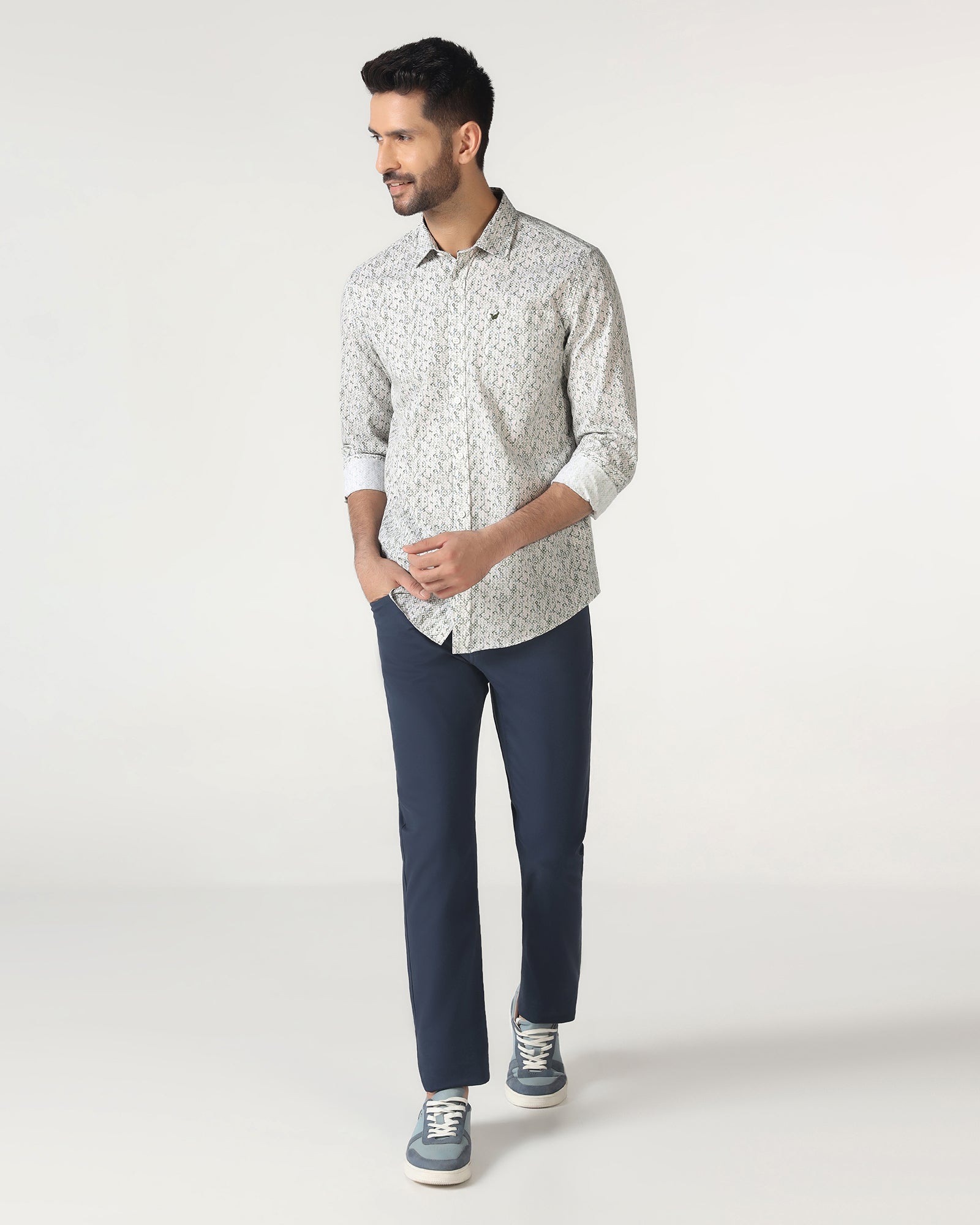 Green Printed Shirt - Emeric