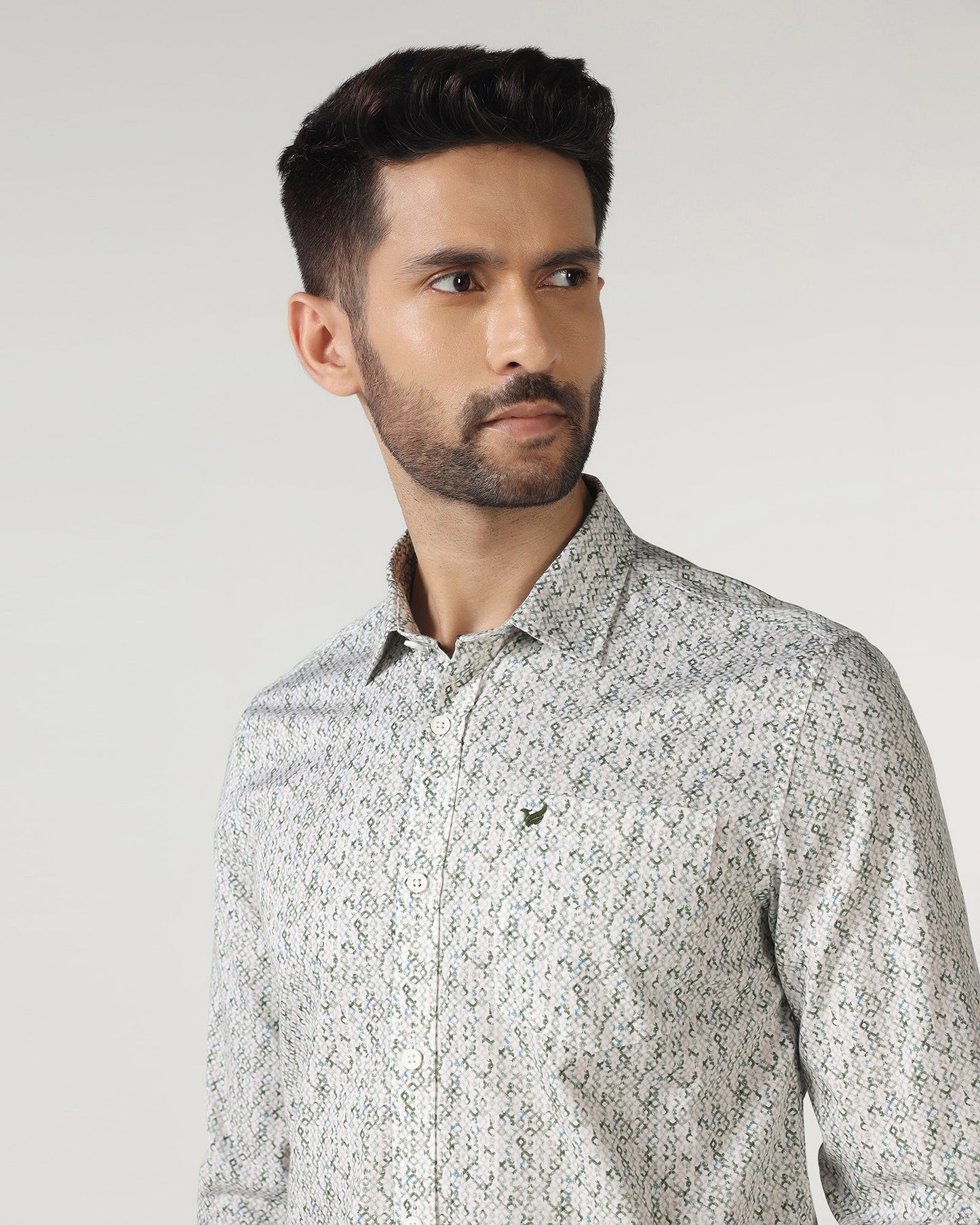 Green Printed Shirt - Emeric