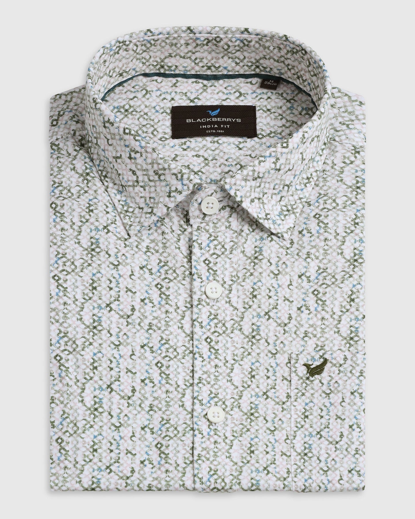 Green Printed Shirt - Emeric