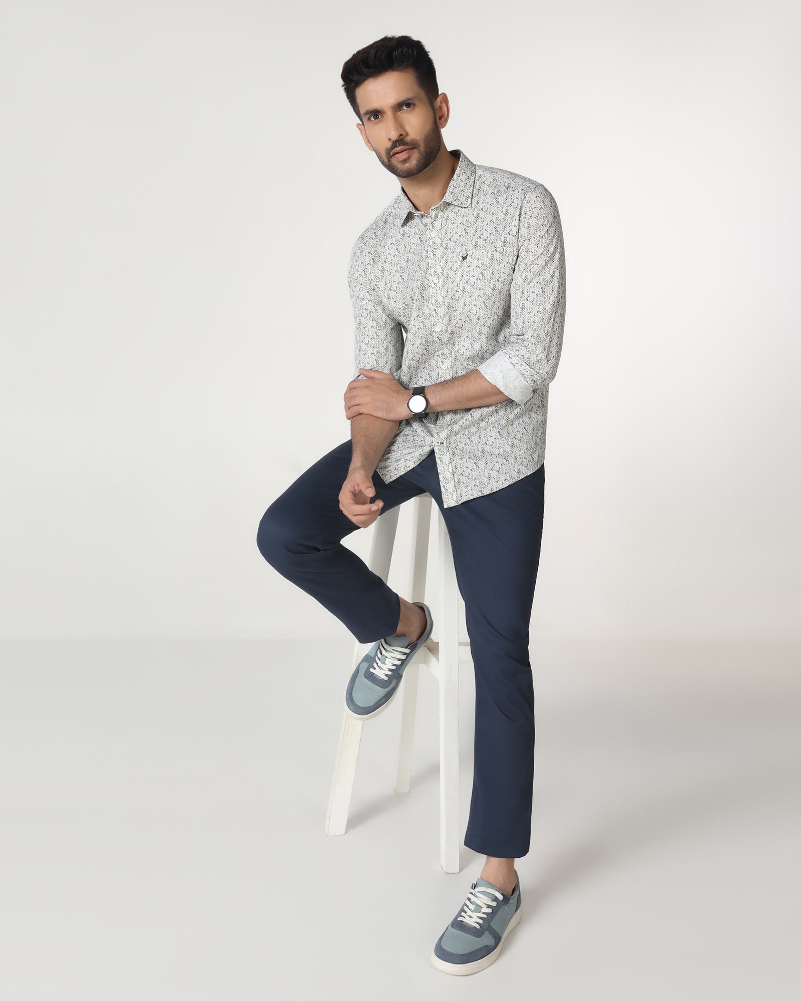 Green Printed Shirt - Emeric