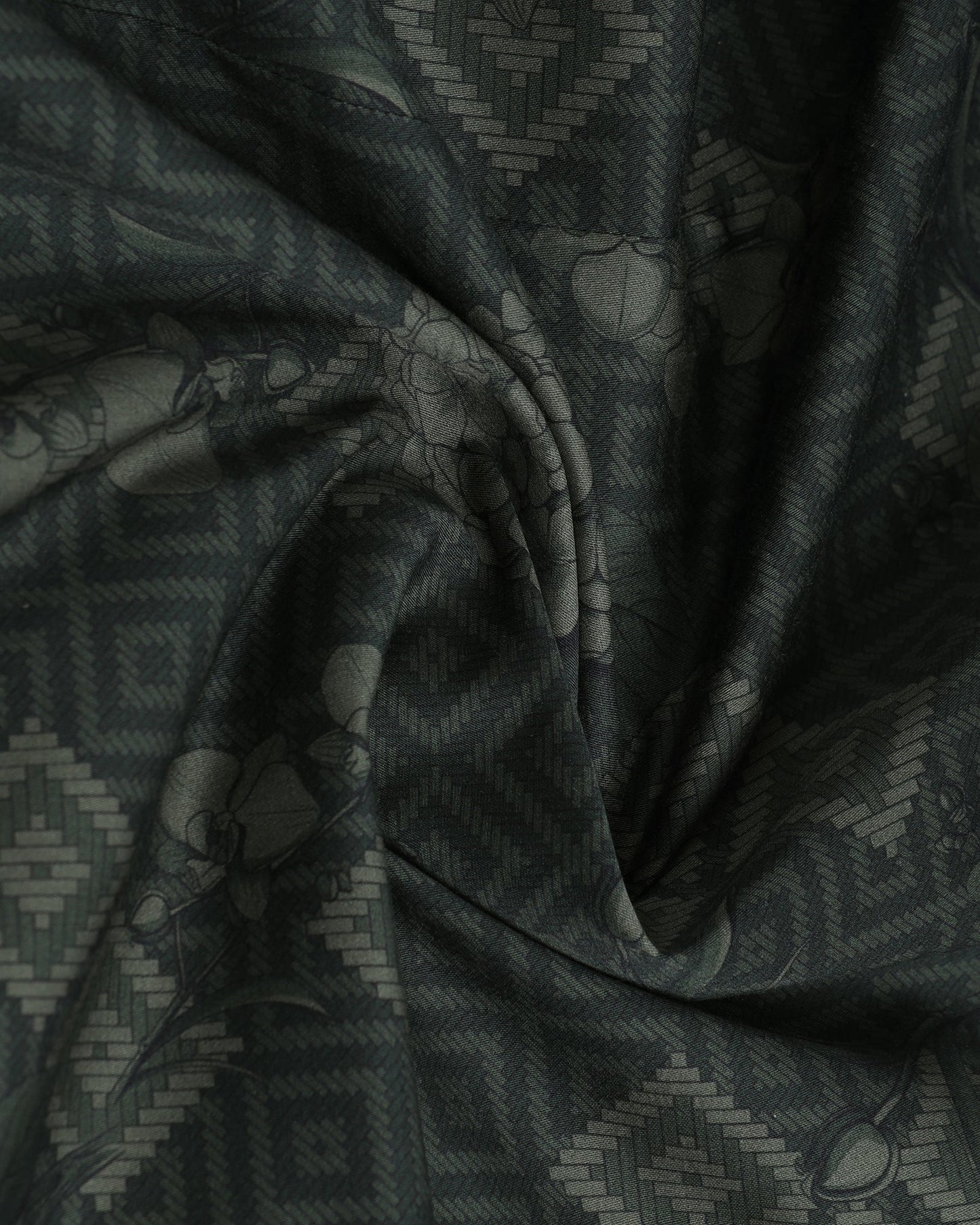 Green Printed Shirt - Pristine