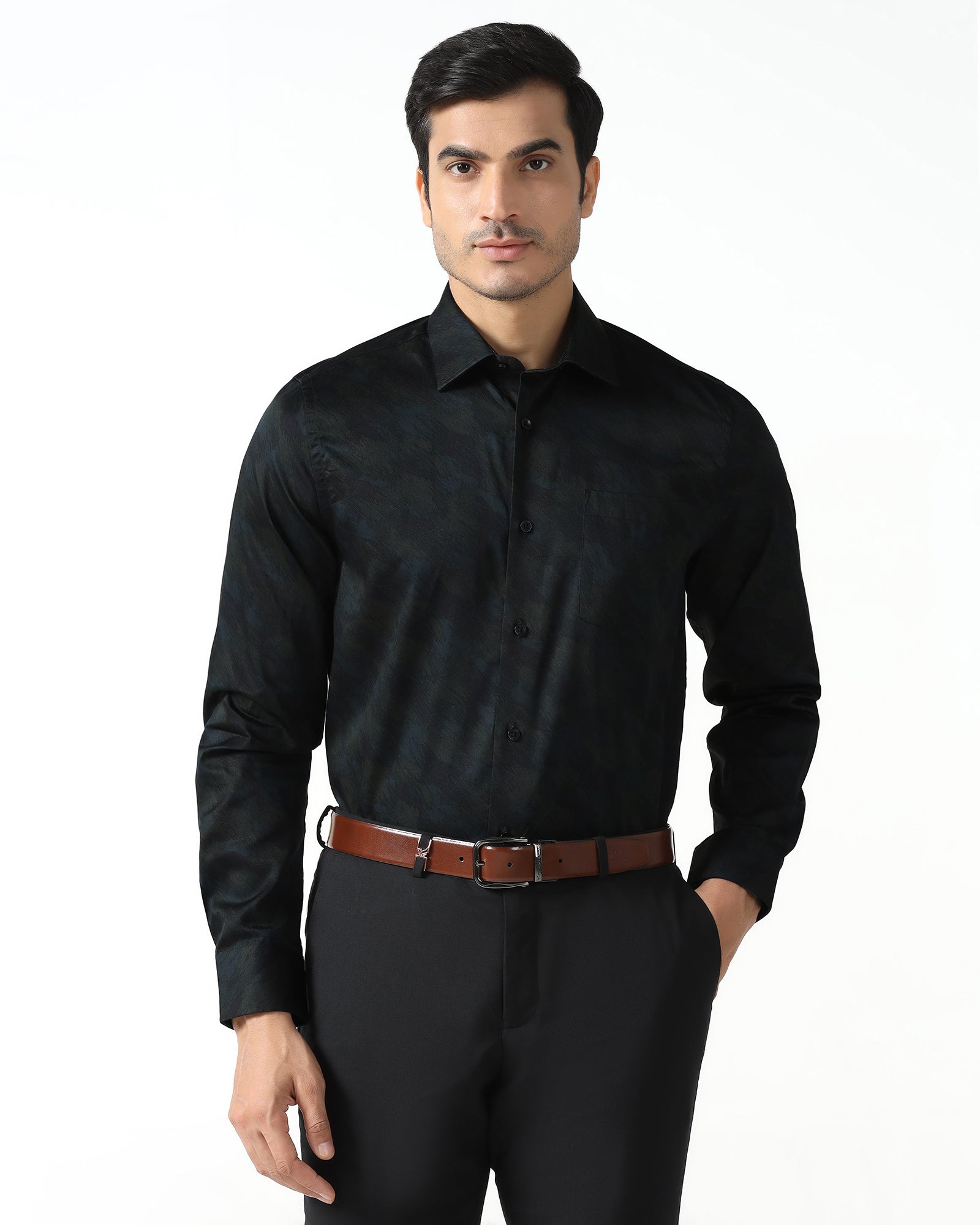 Green Printed Shirt - Ryker