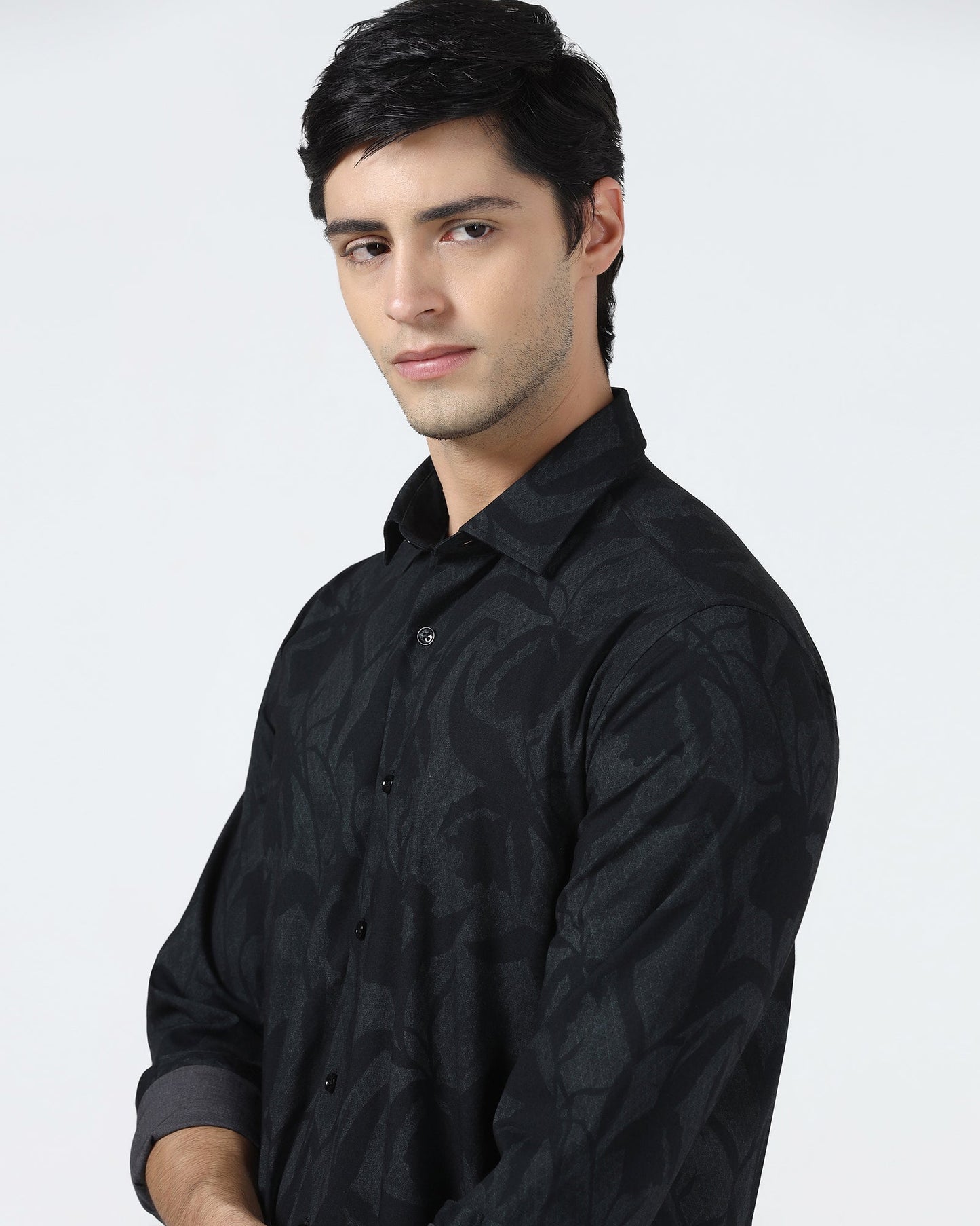 Green Printed Shirt - Tropika
