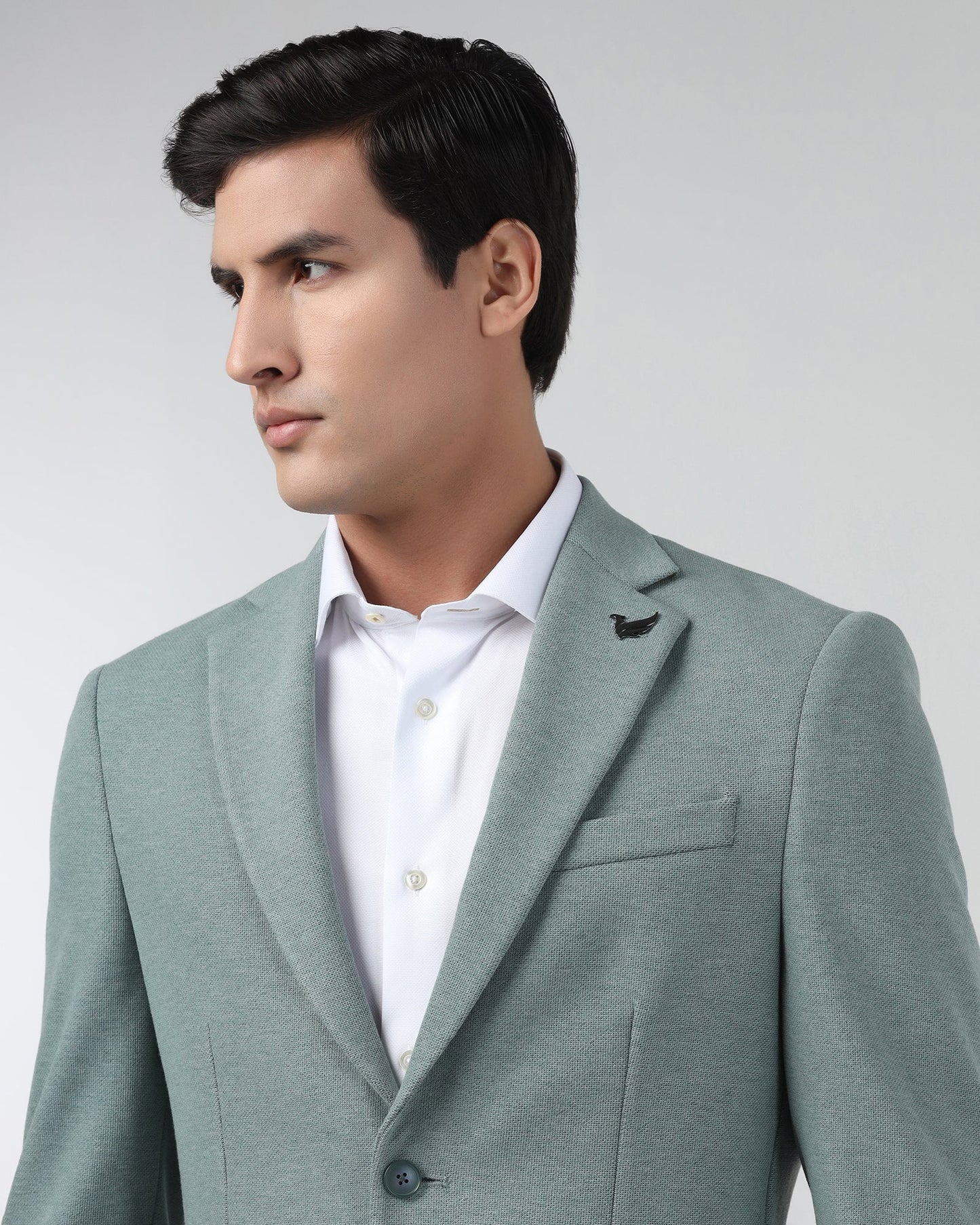 Green Textured Jacket - Gio