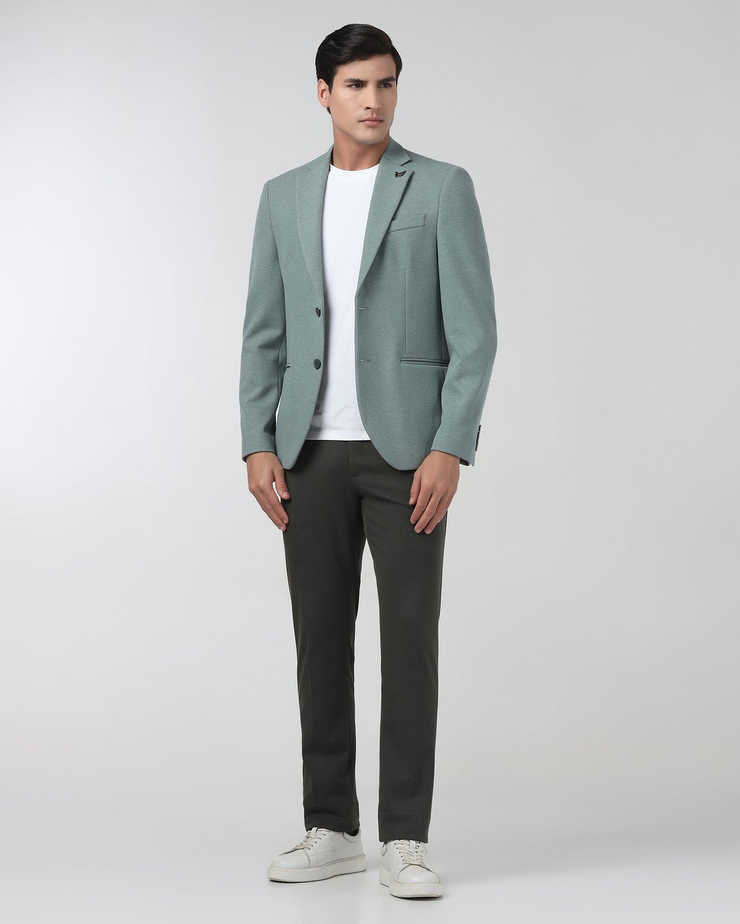Green Textured Jacket - Gio
