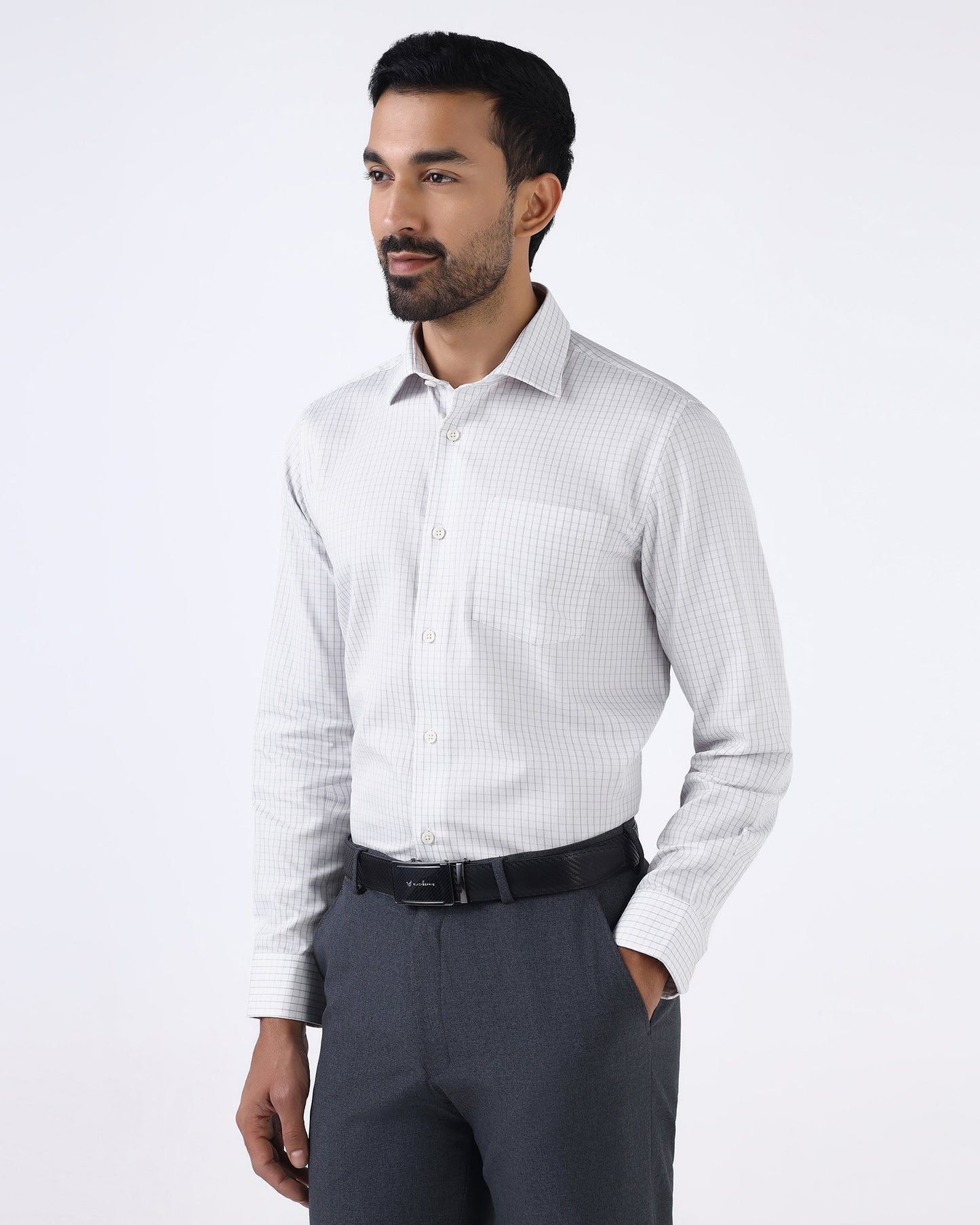 Grey Check Shirt - Dennis
