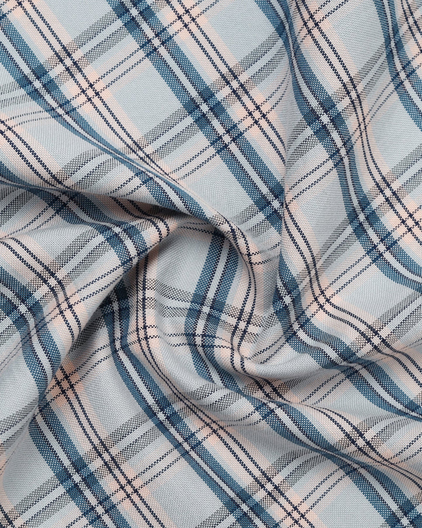 Grey Check Shirt - Valento