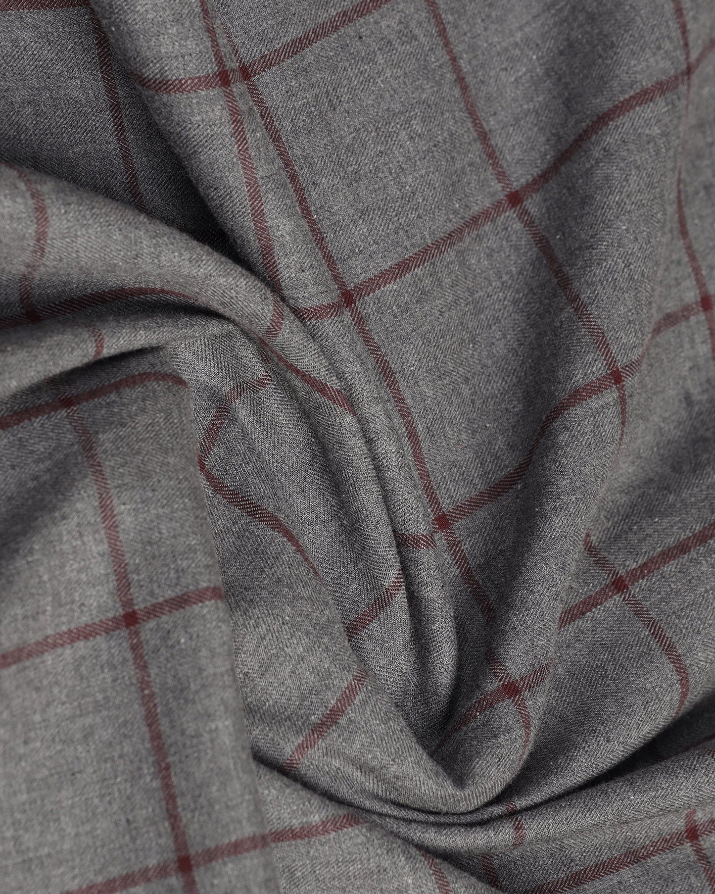 Grey Check Shirt - Wishk
