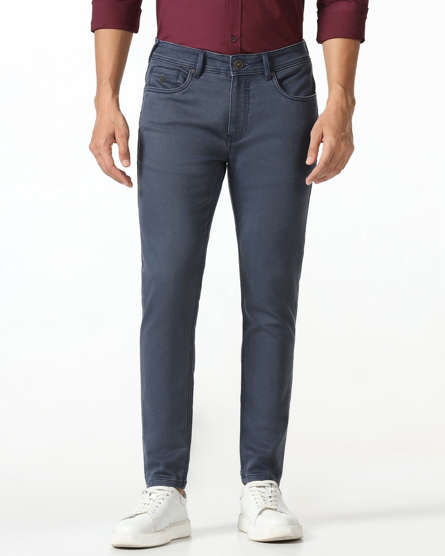 Grey Super Clean Skinny Cropped Jeans - Ogden
