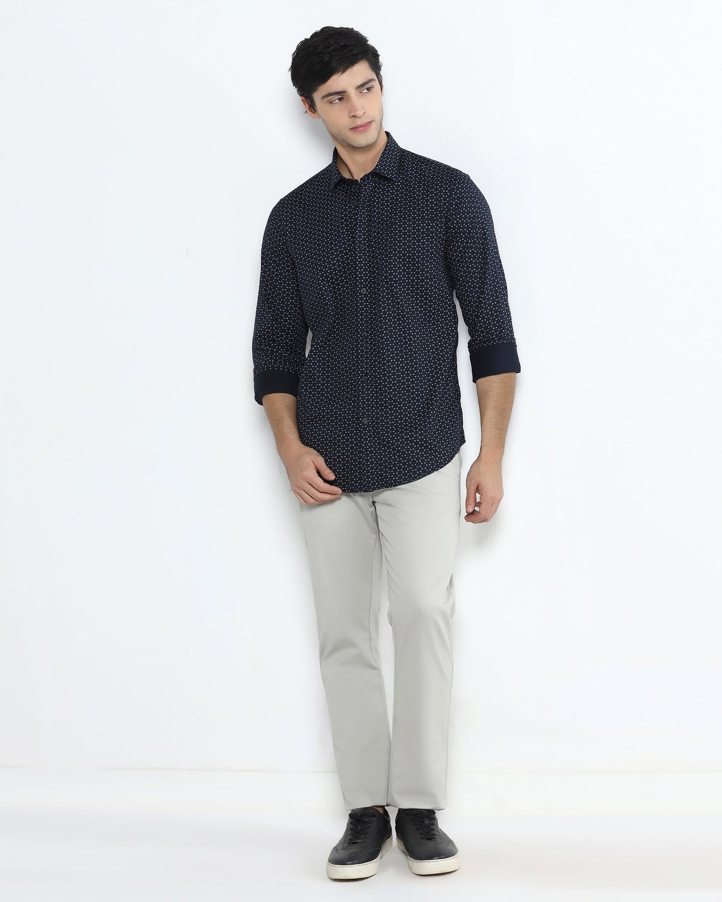 Grey Solid Khaki - Elm
