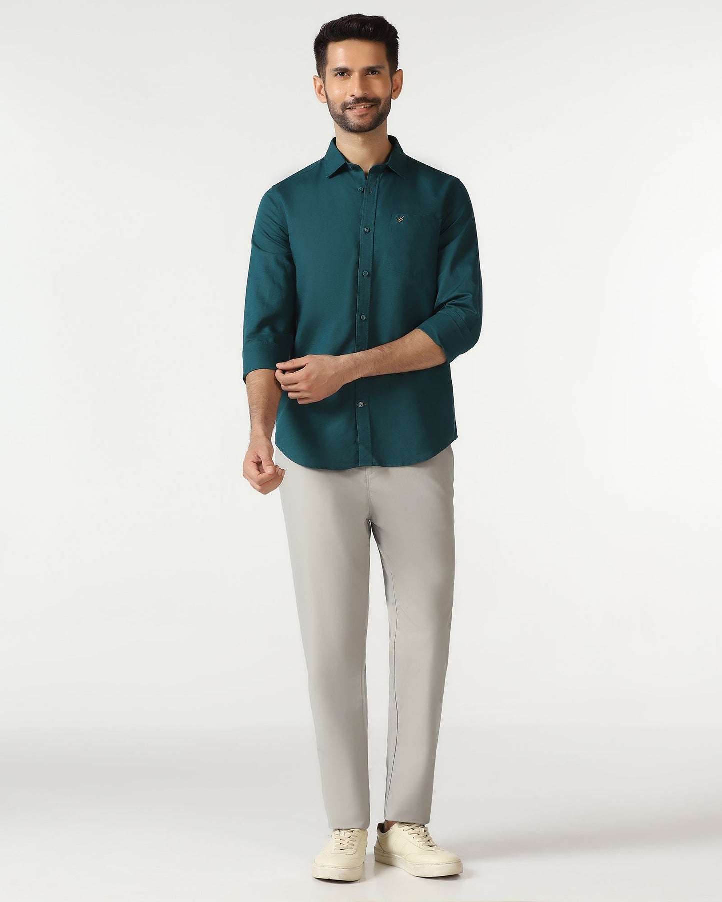 Grey Solid Khakis - Taurus