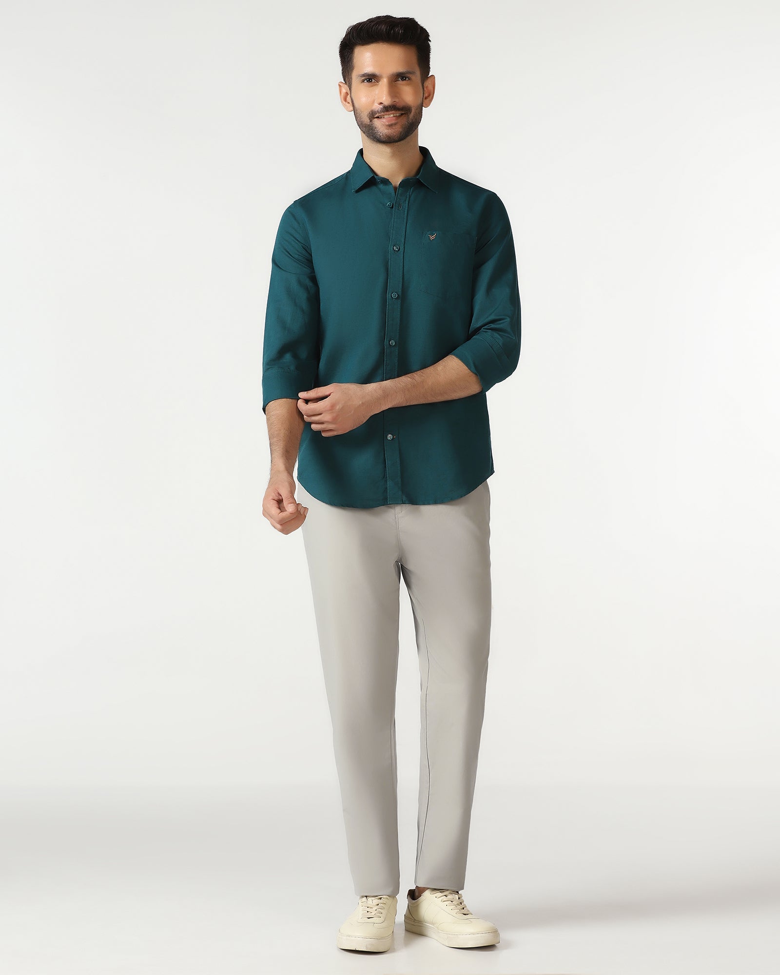 Grey Solid Khakis - Taurus