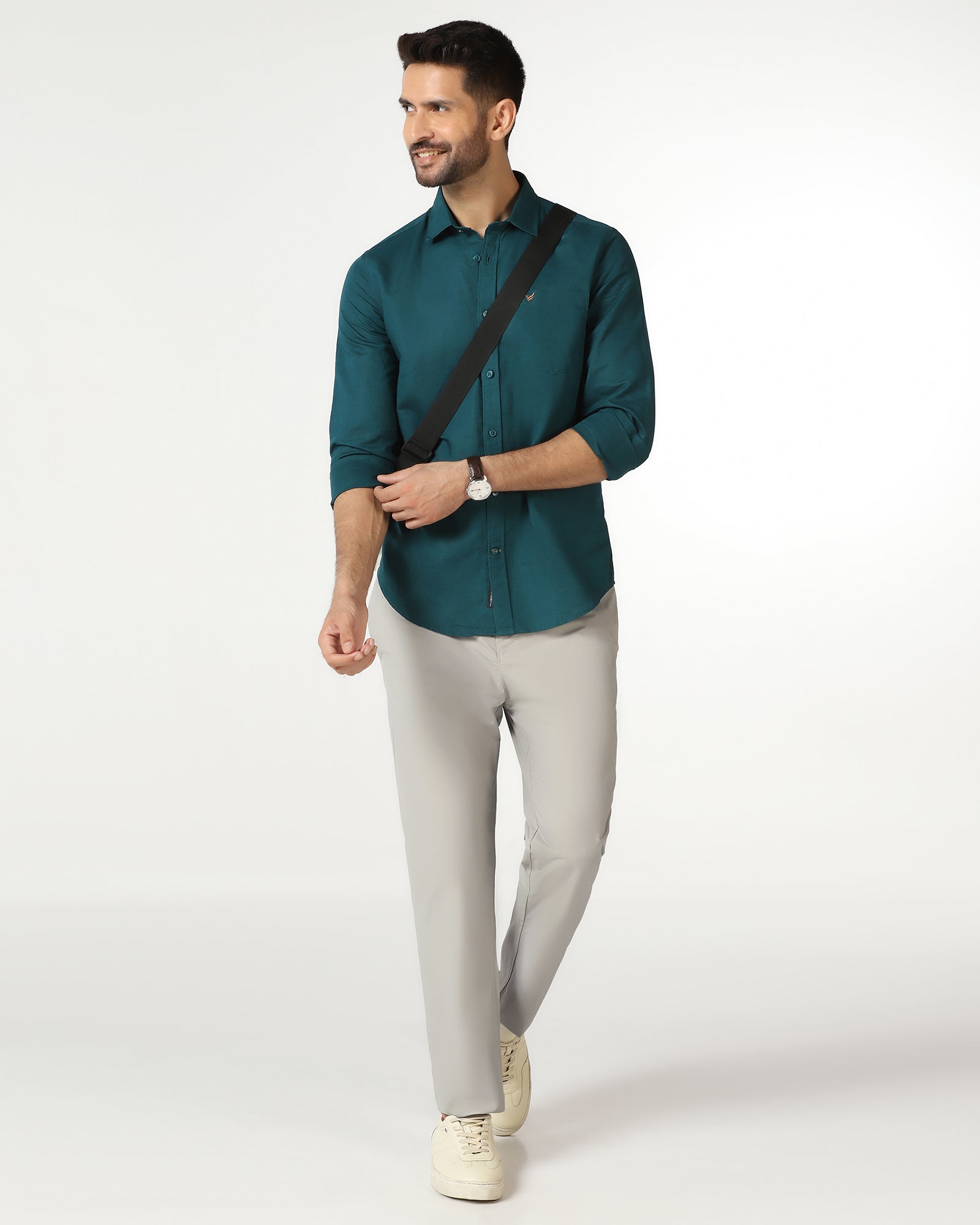 Grey Solid Khakis - Taurus