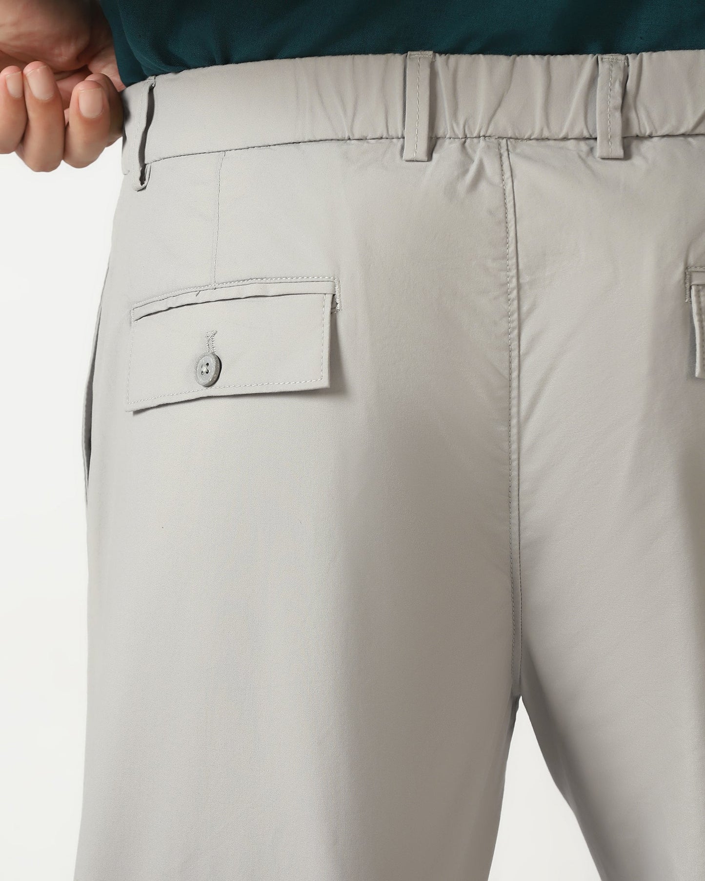 Grey Solid Khakis - Taurus