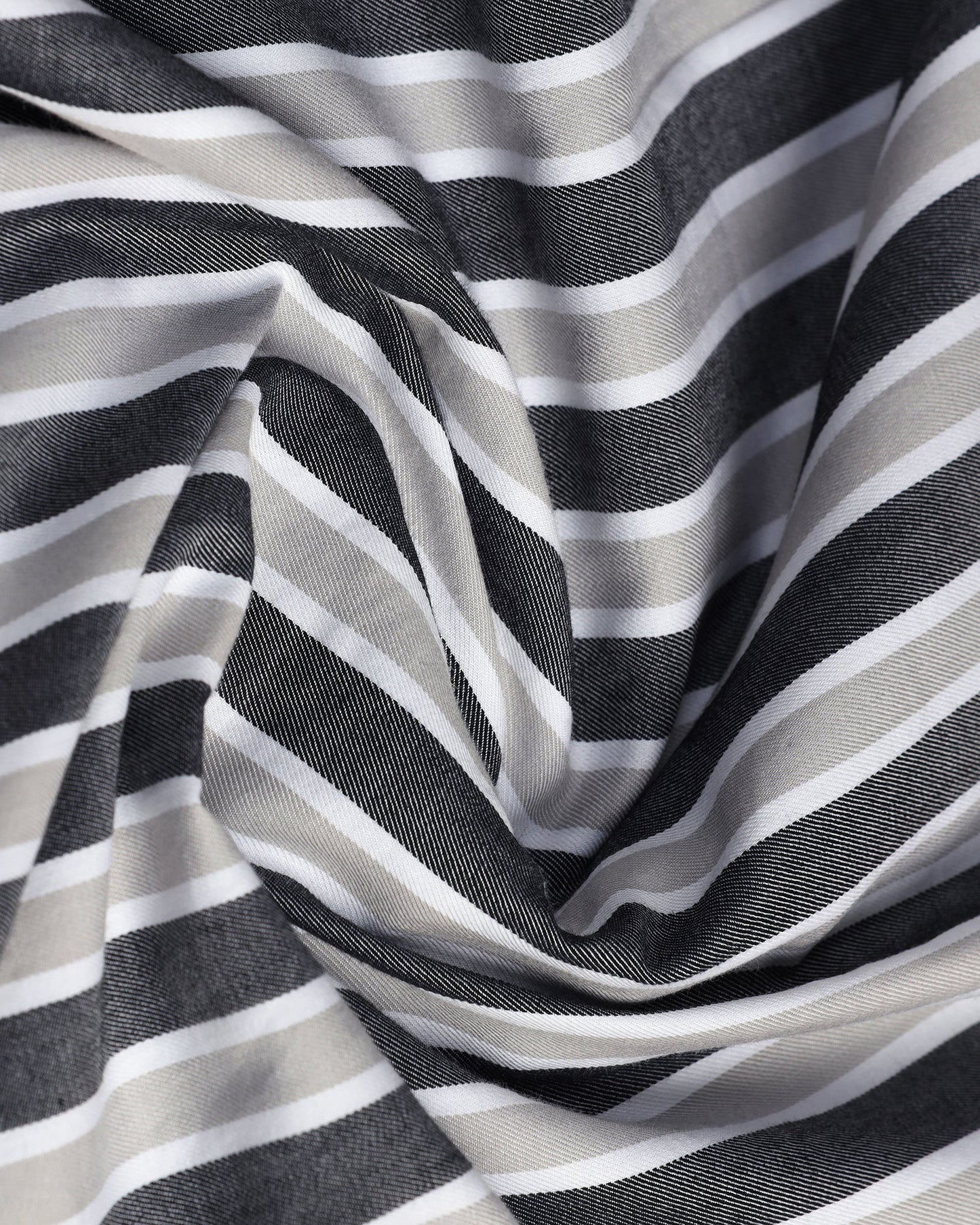 Grey Stripe Shirt - Gerran
