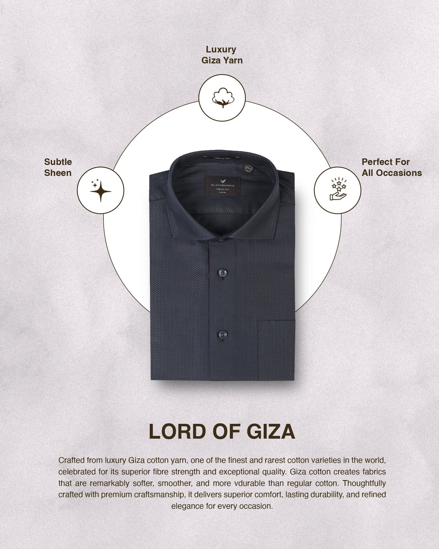 Grey Stripe Shirt - Recruit