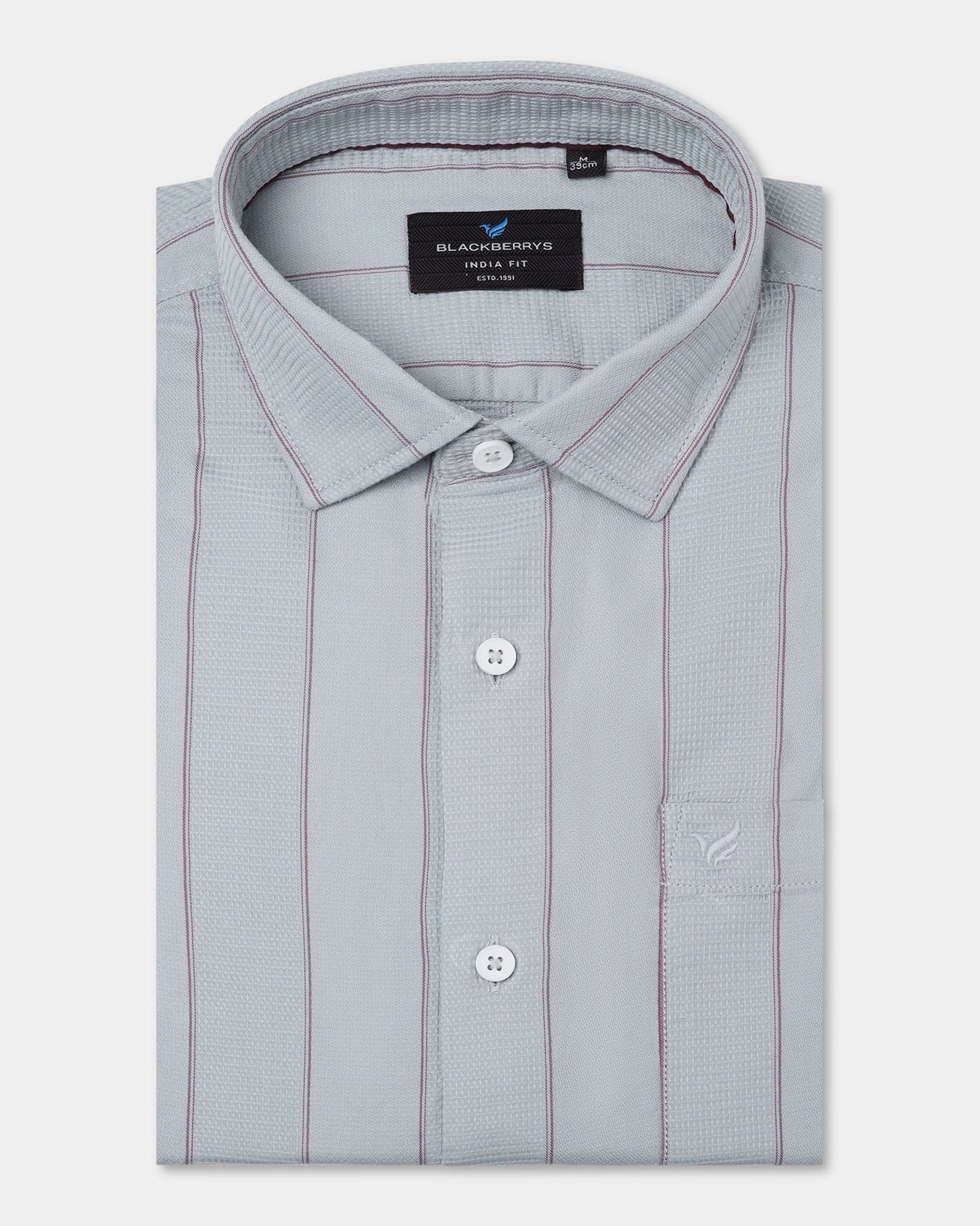 Grey Stripe Shirt - Sabel