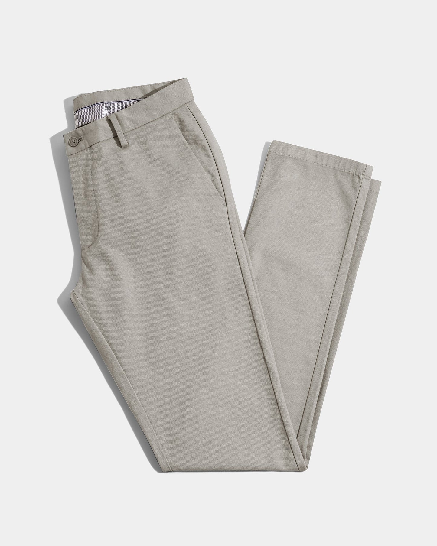 Grey Textured Khakis - Ibis