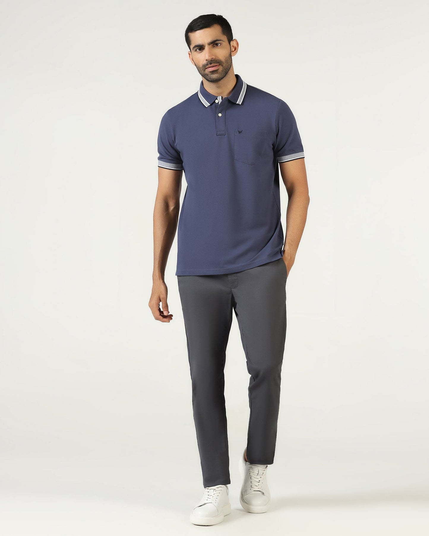 Grey Textured Khakis - Murray