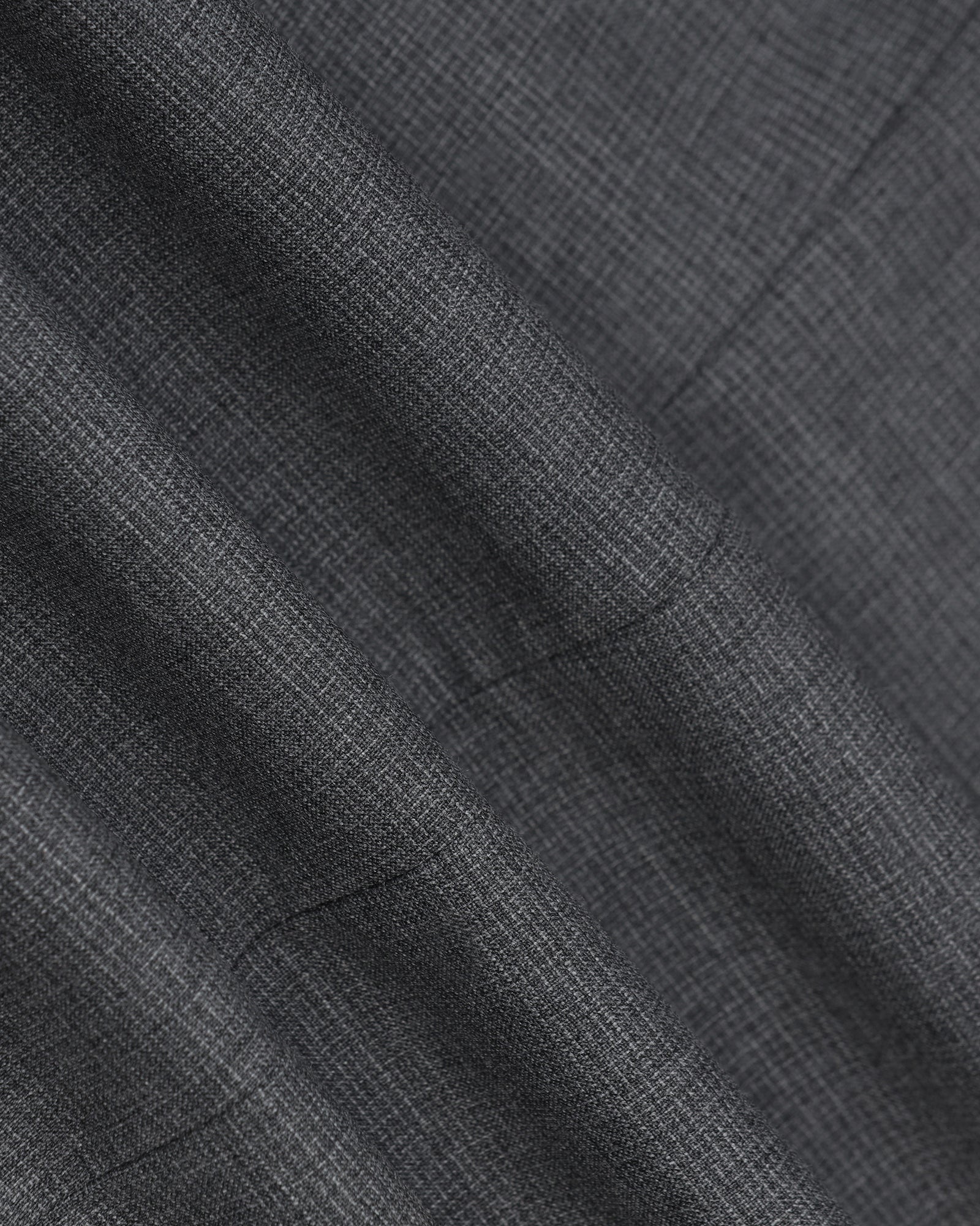 Grey Textured Trouser - Barrel