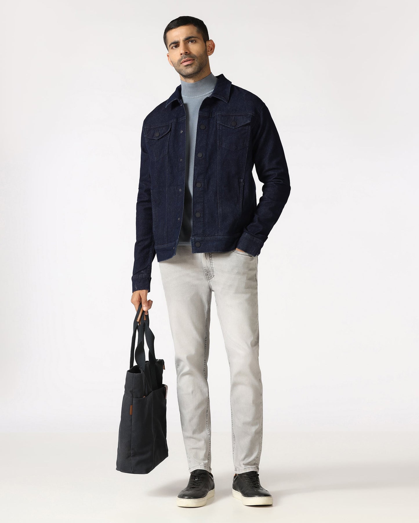 Indigo Denim Trucker Jacket - Emeri