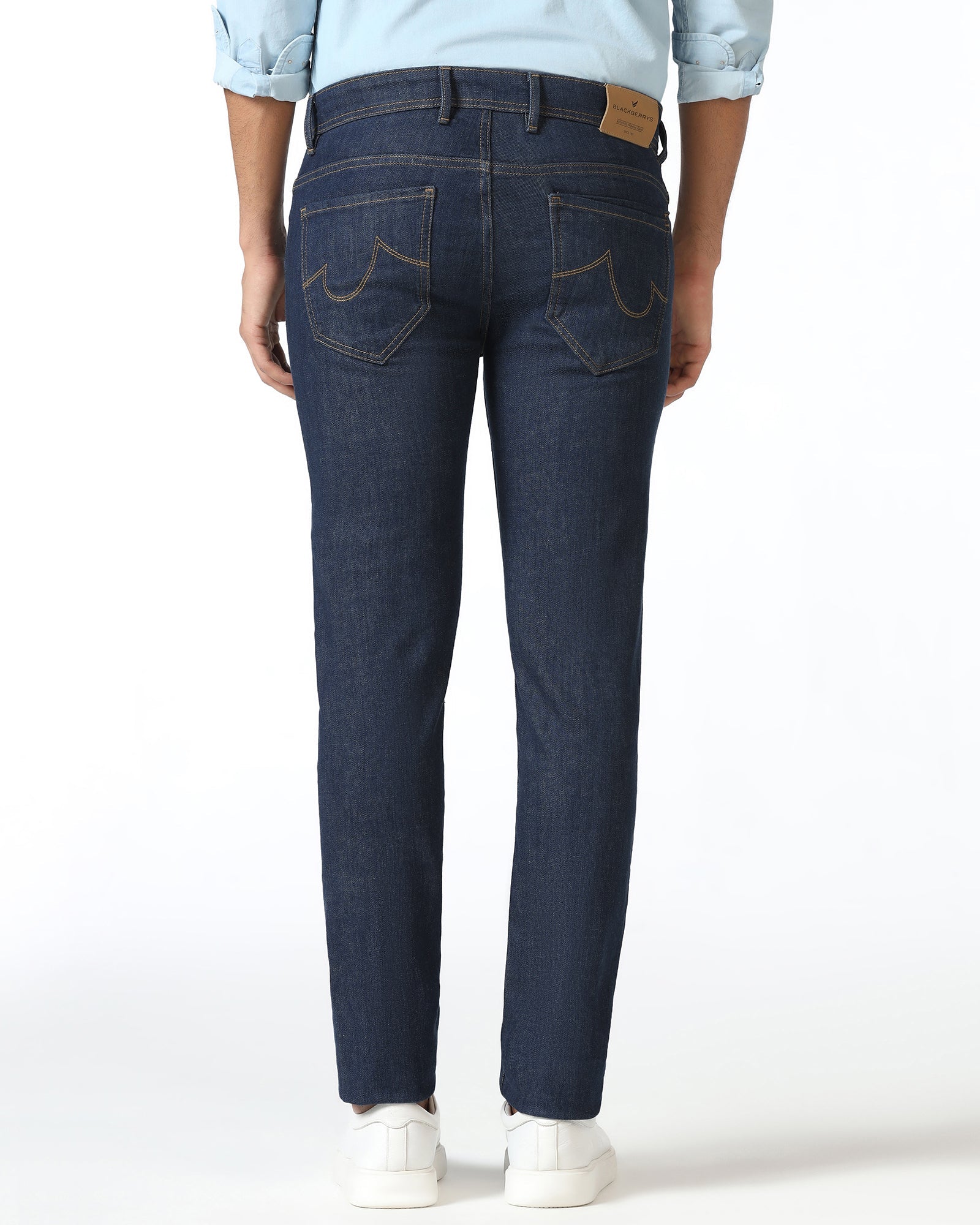 Indigo Super Clean Slim Fit Jeans - Amir