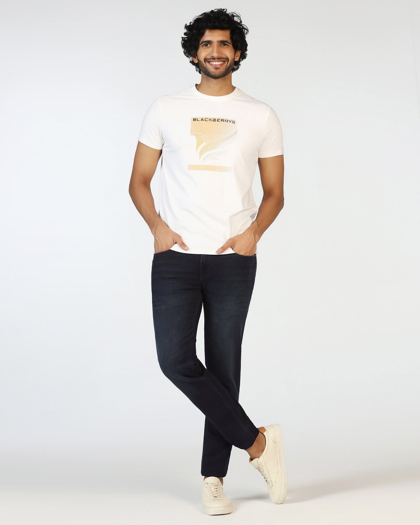 Indigo Super Clean Slim Fit Jeans - Sumor
