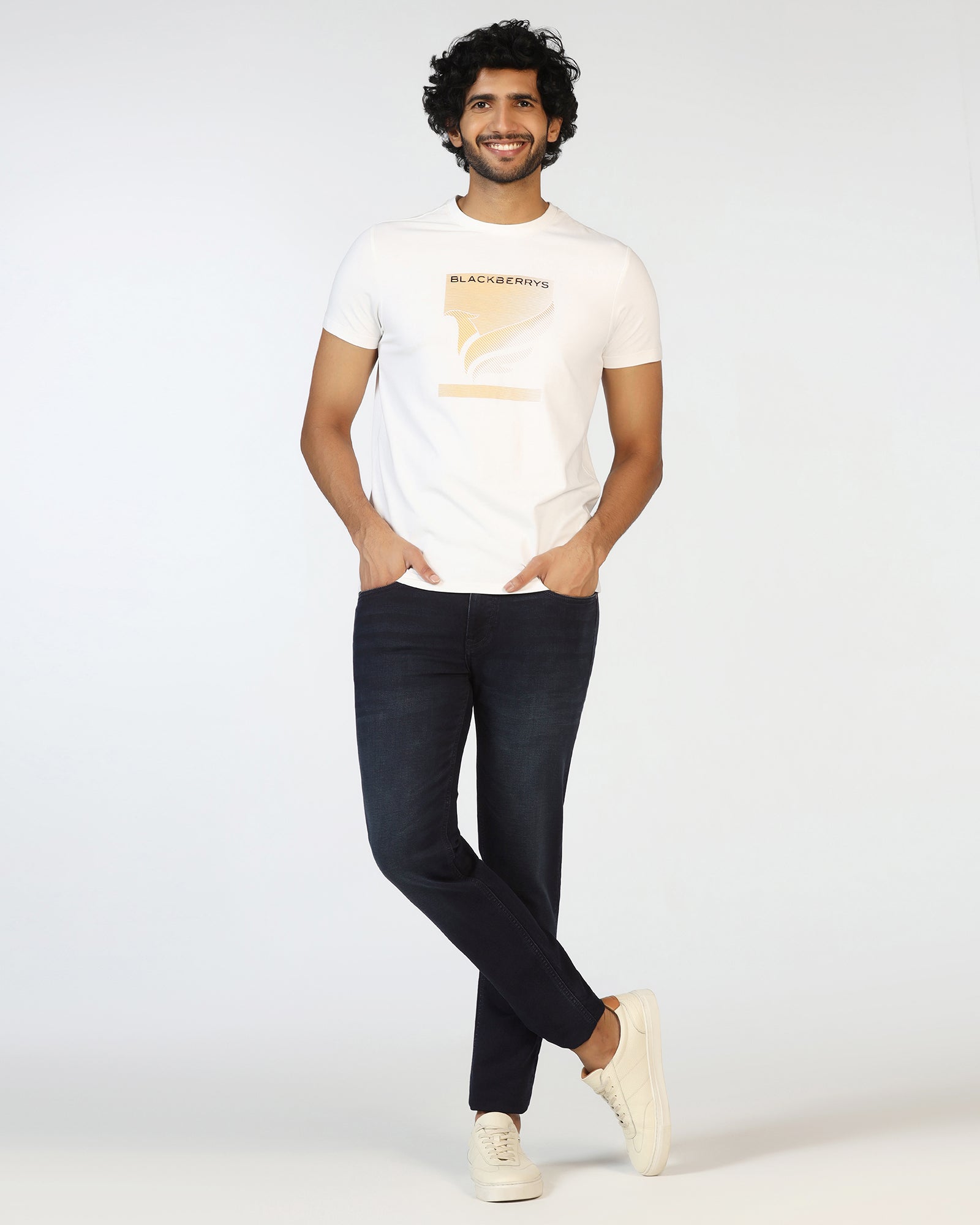Indigo Super Clean Slim Fit Jeans - Sumor