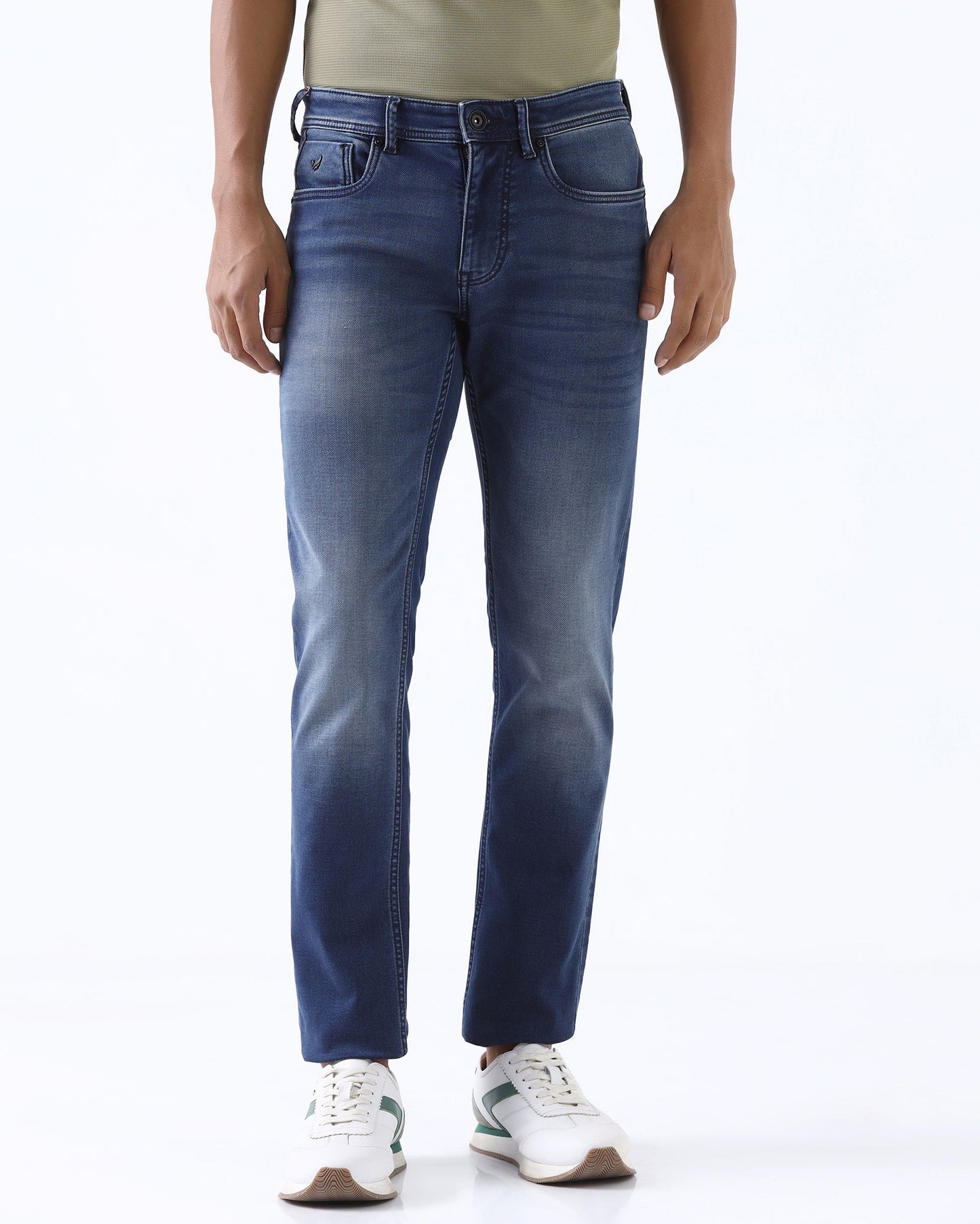 Indigo Superflex Slim Comfort Jeans - Angelo