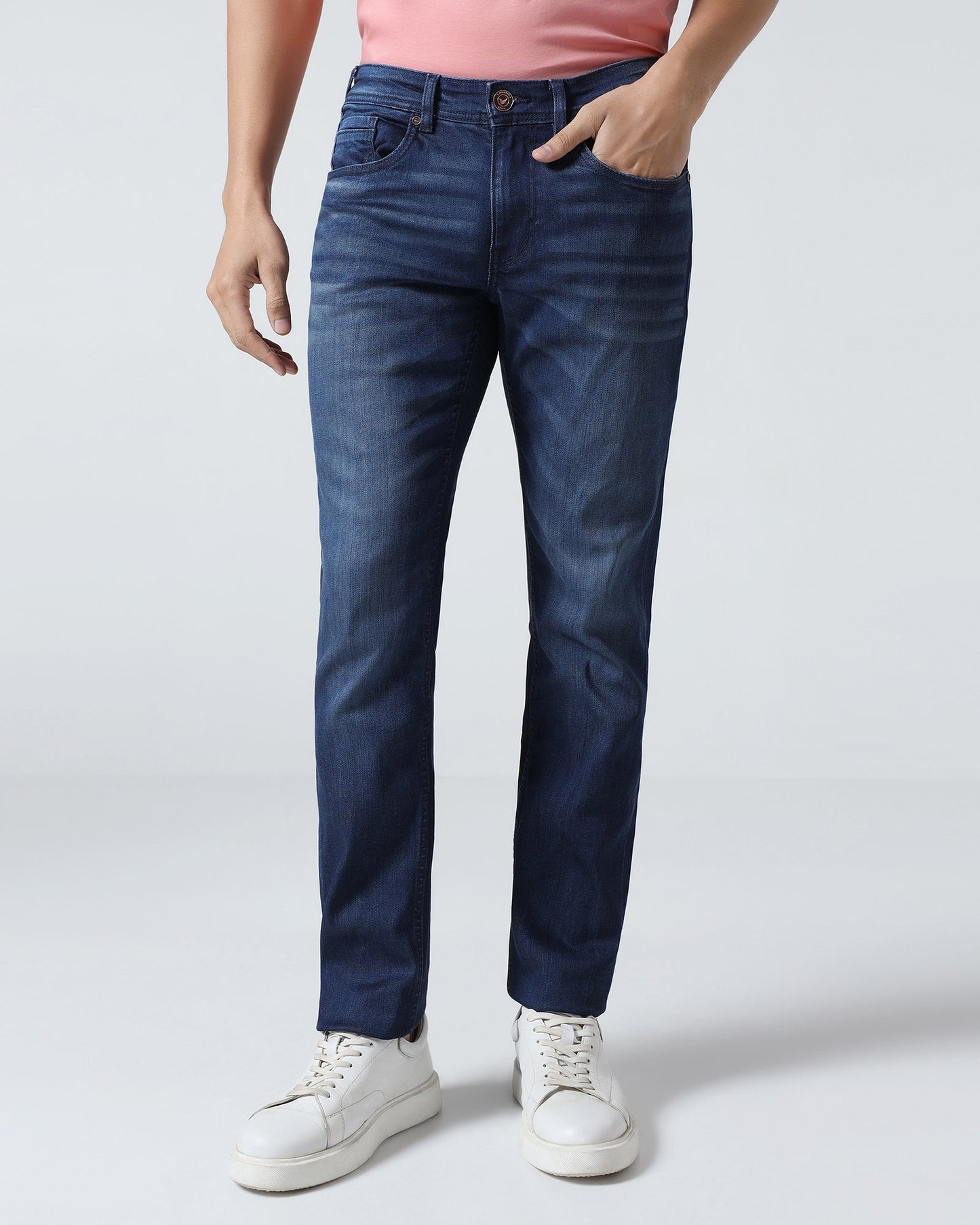 Indigo Superflex Slim Comfort Jeans - Hugh