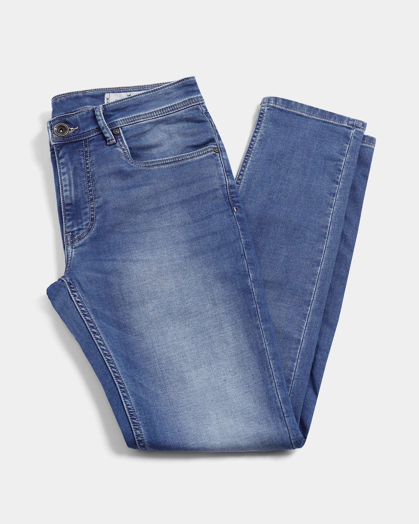 Indigo Superflex Slim Fit Jeans - Aidan