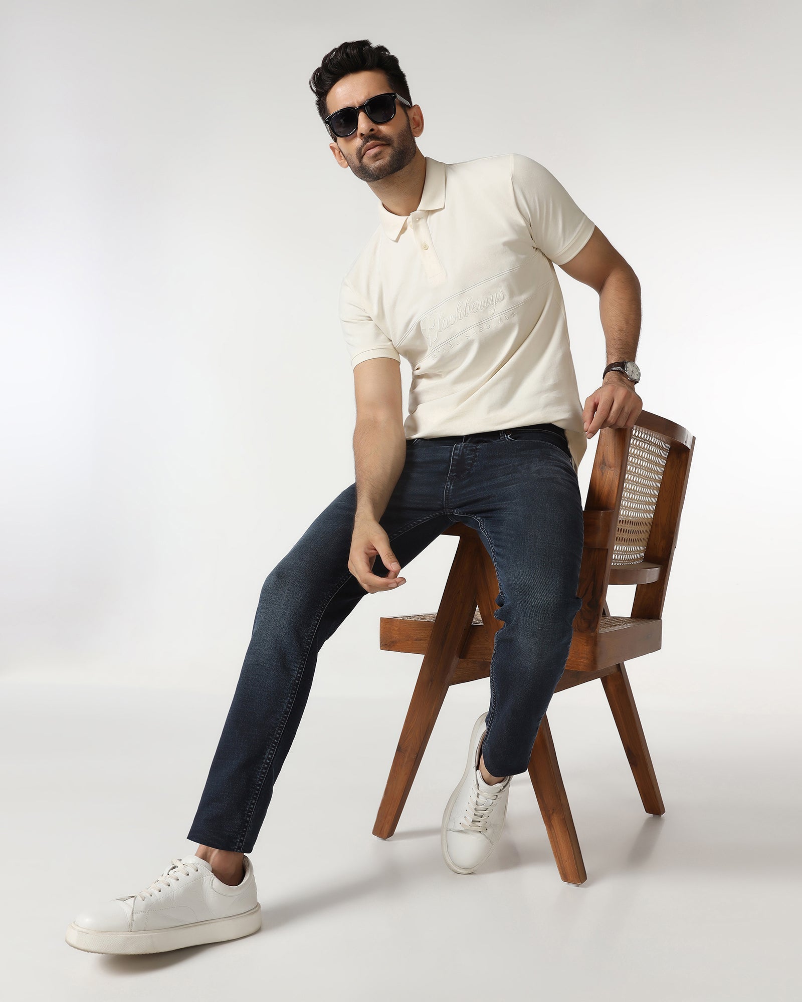 Indigo Ultrasoft Slim Fit Jeans - Rainer