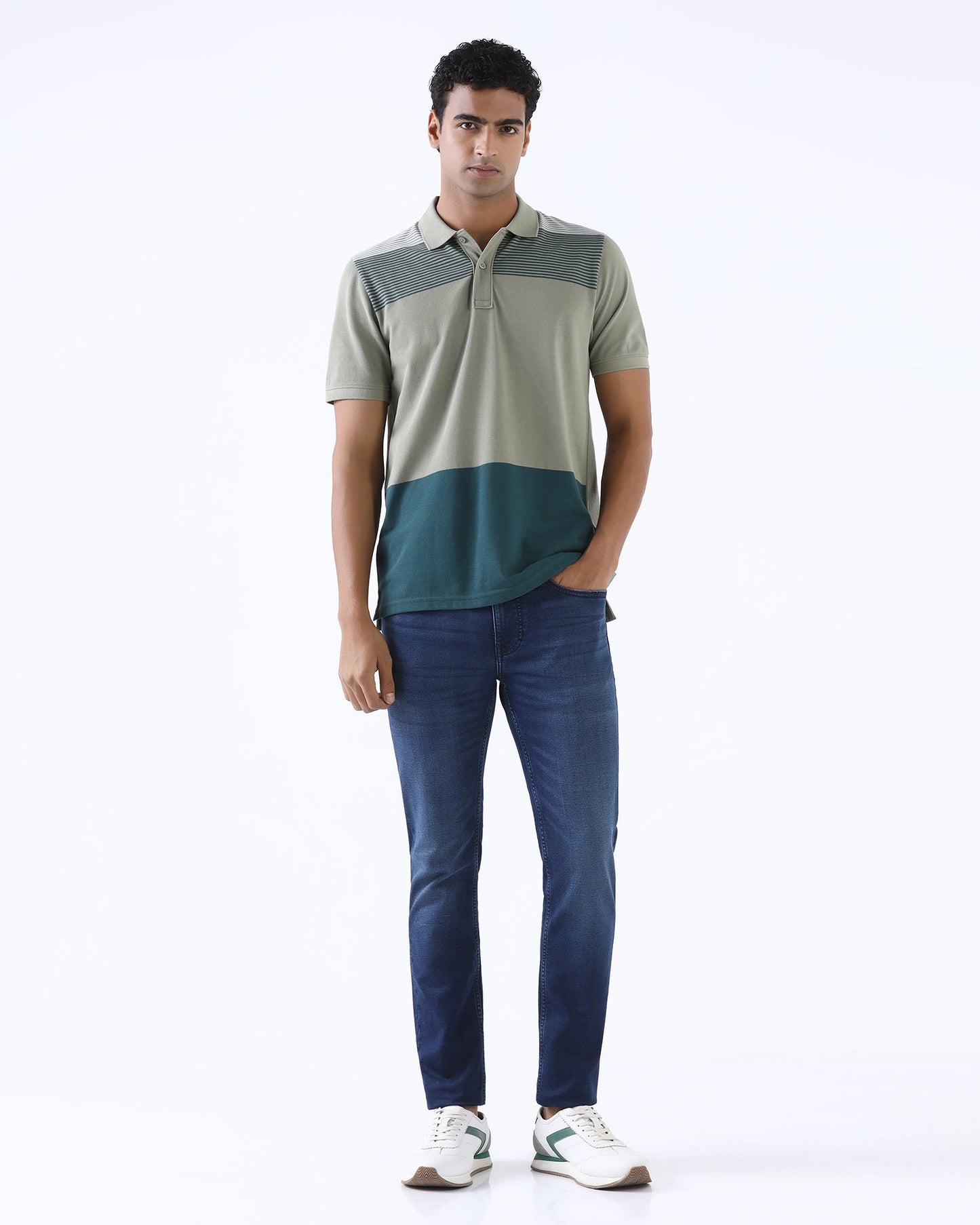 Indigo Ultrasoft Skinny Cropped Jeans - Holger